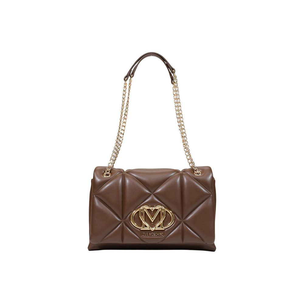 Brown Polyethylene Handbag