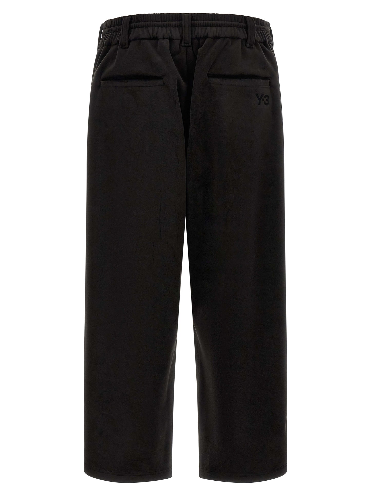 Black Recycled Polyester Joggers (Workout Pants)