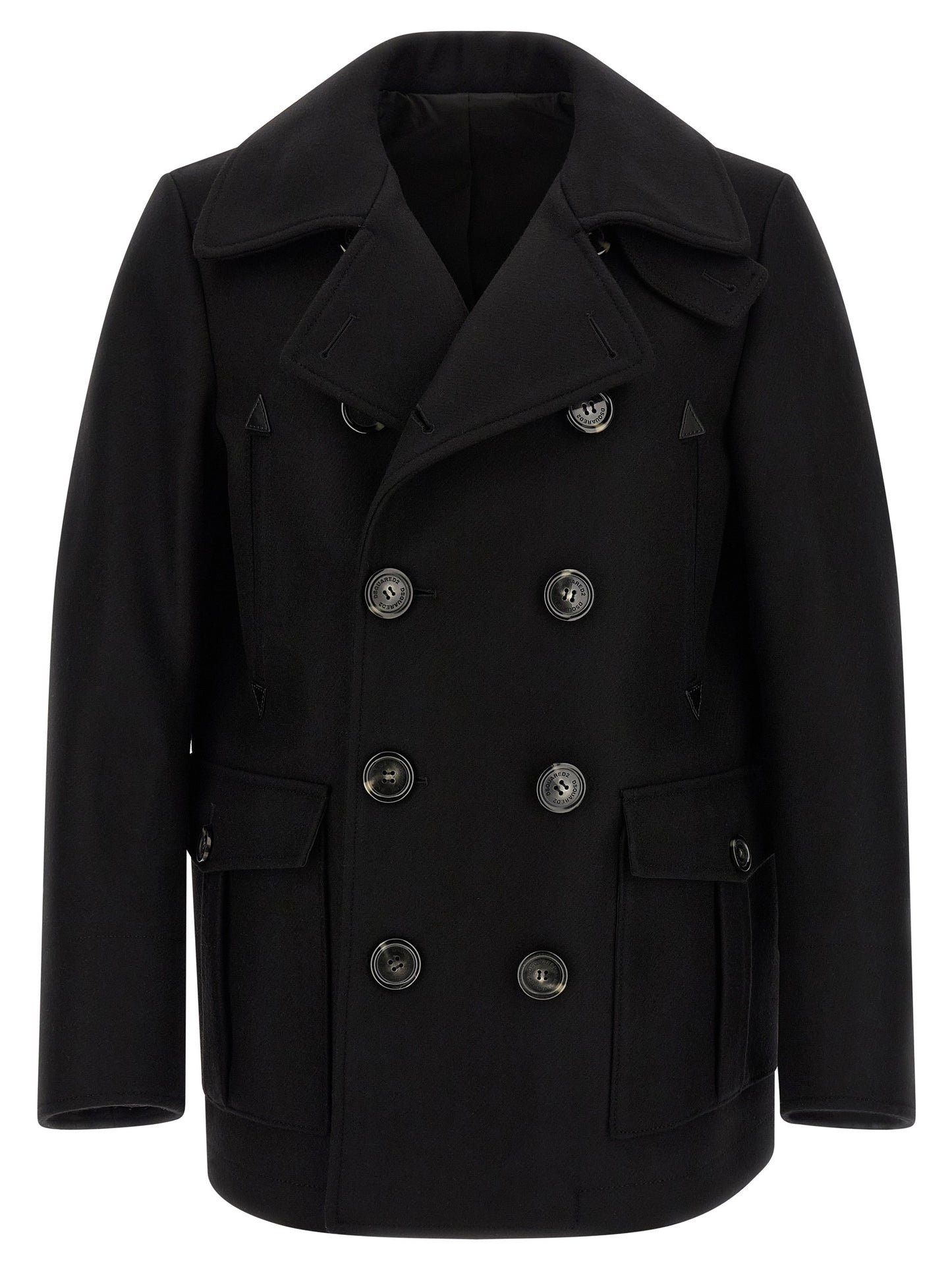 Black Wool Coat