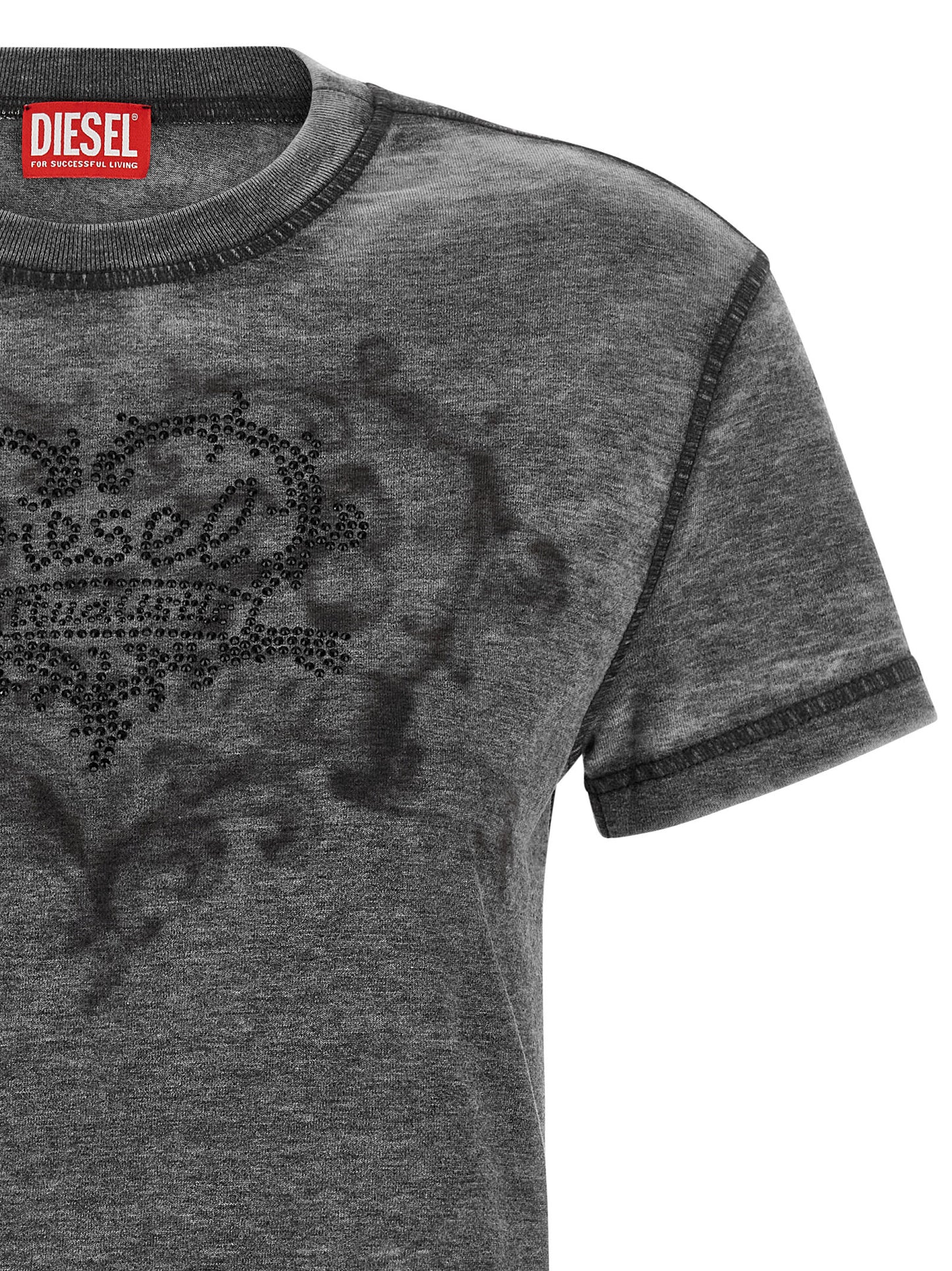 Gray Polyester T-Shirt