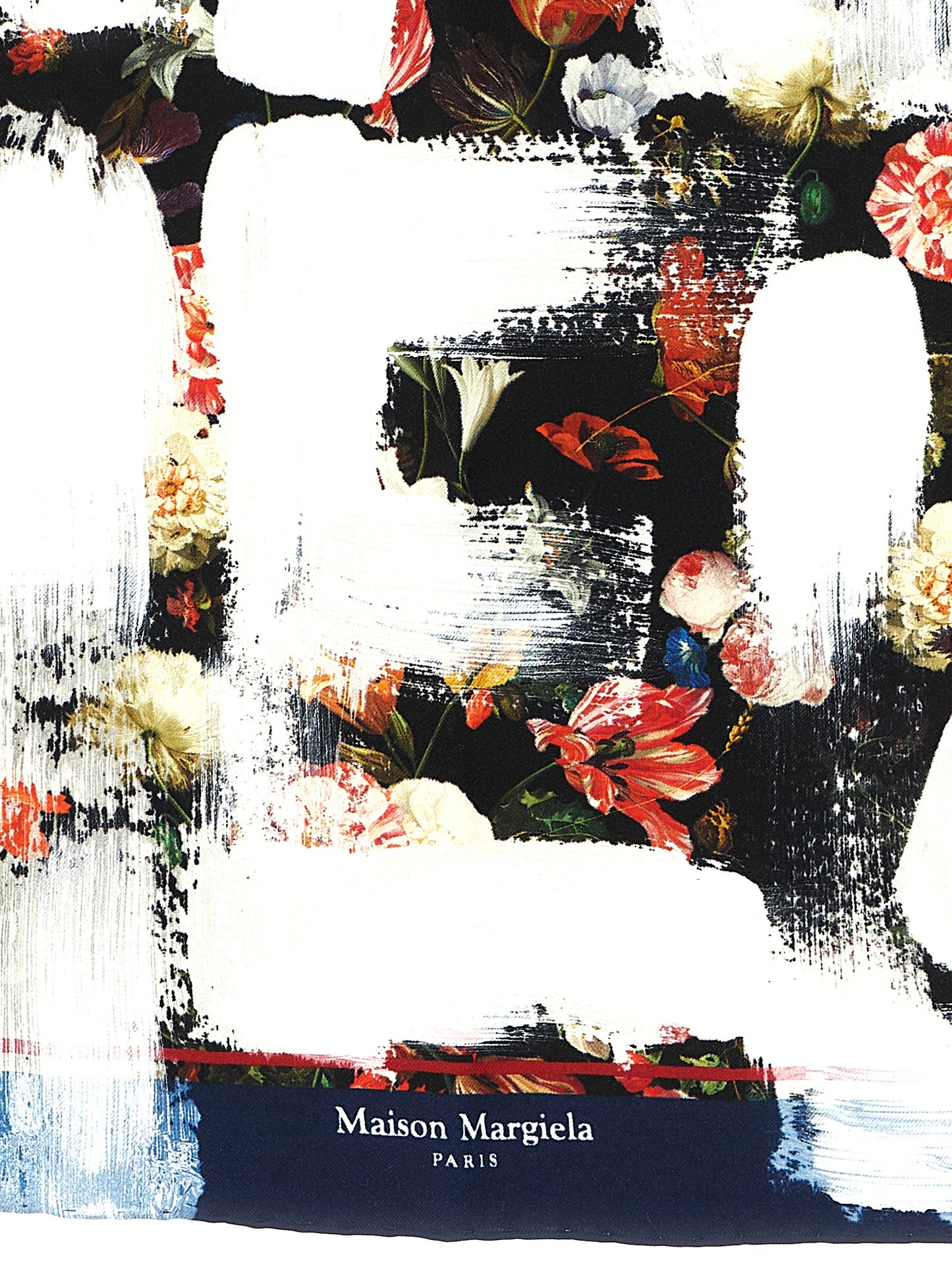 Multicolor Silk Foulard