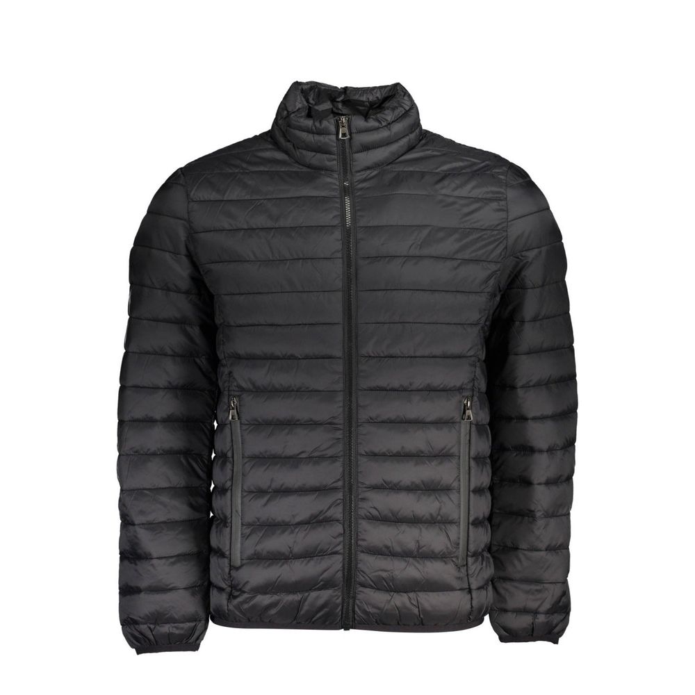 Black Polyamide Men's Jacket