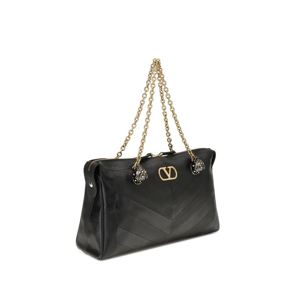 Black Lamb Ovis Aries Shoulder Bag