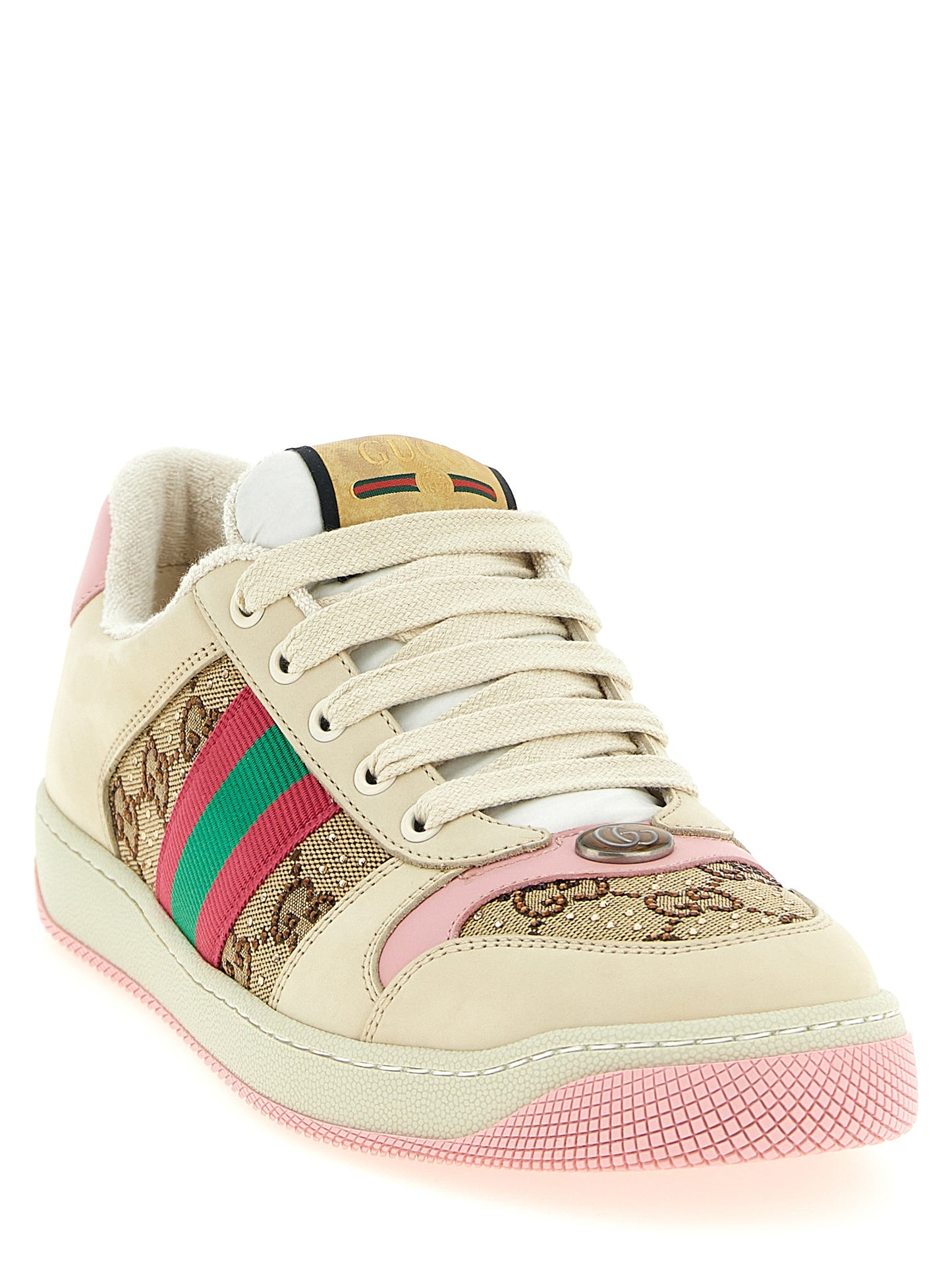 Multicolor Calfskin Low Top Sneakers