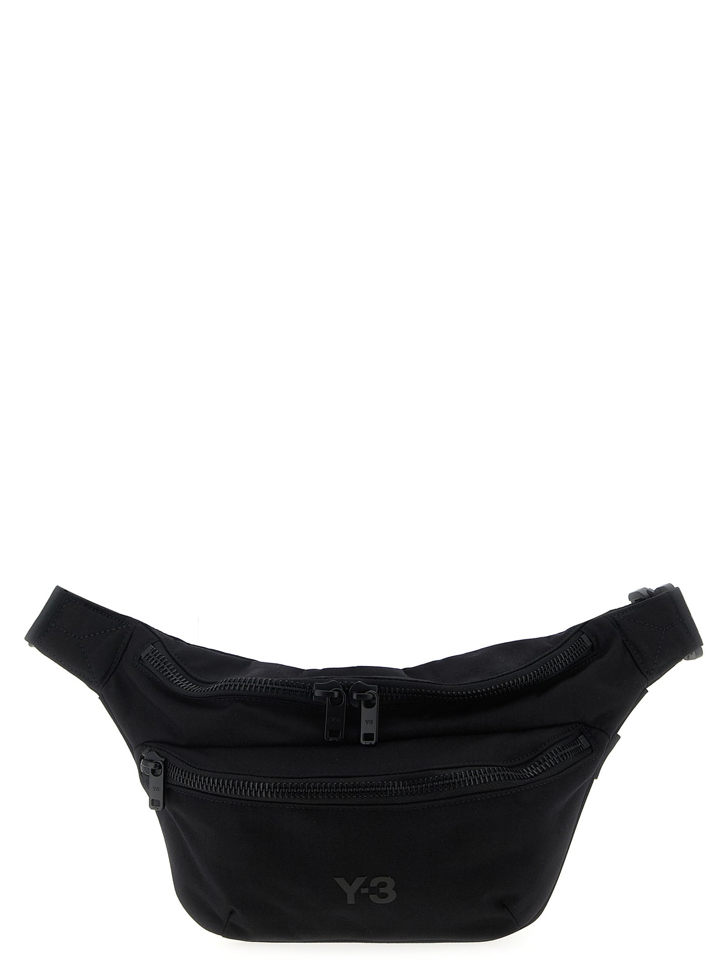 Black Polyamide Crossbody Bag