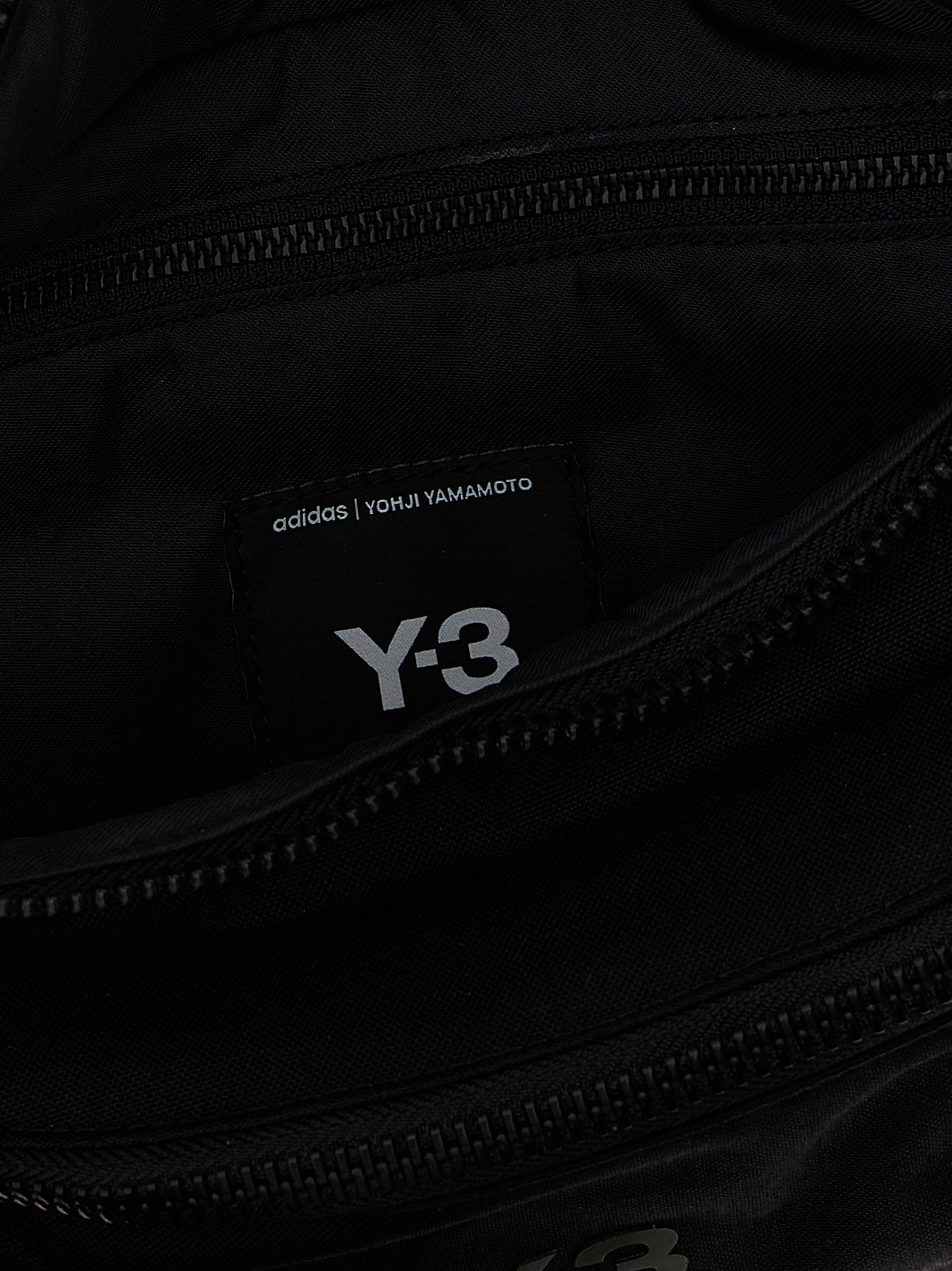 Black Polyamide Crossbody Bag