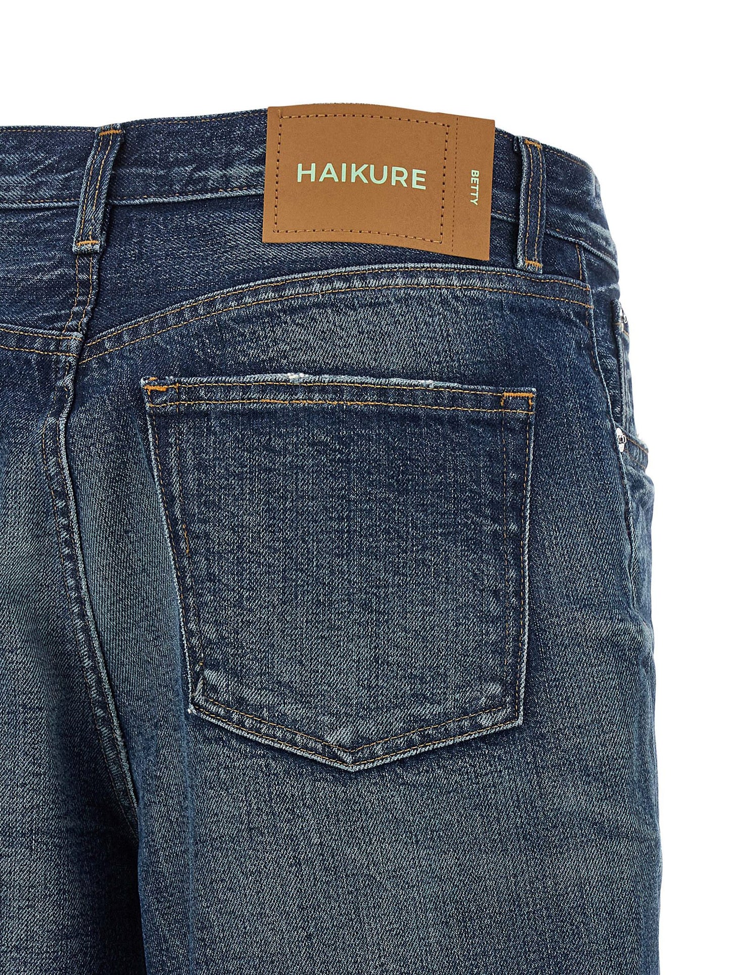 Blue Cotton Jeans Denim
