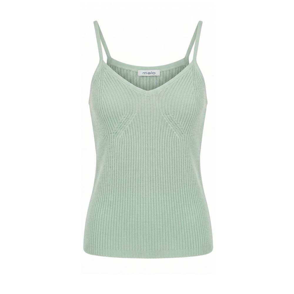 Green Wool Women Tank