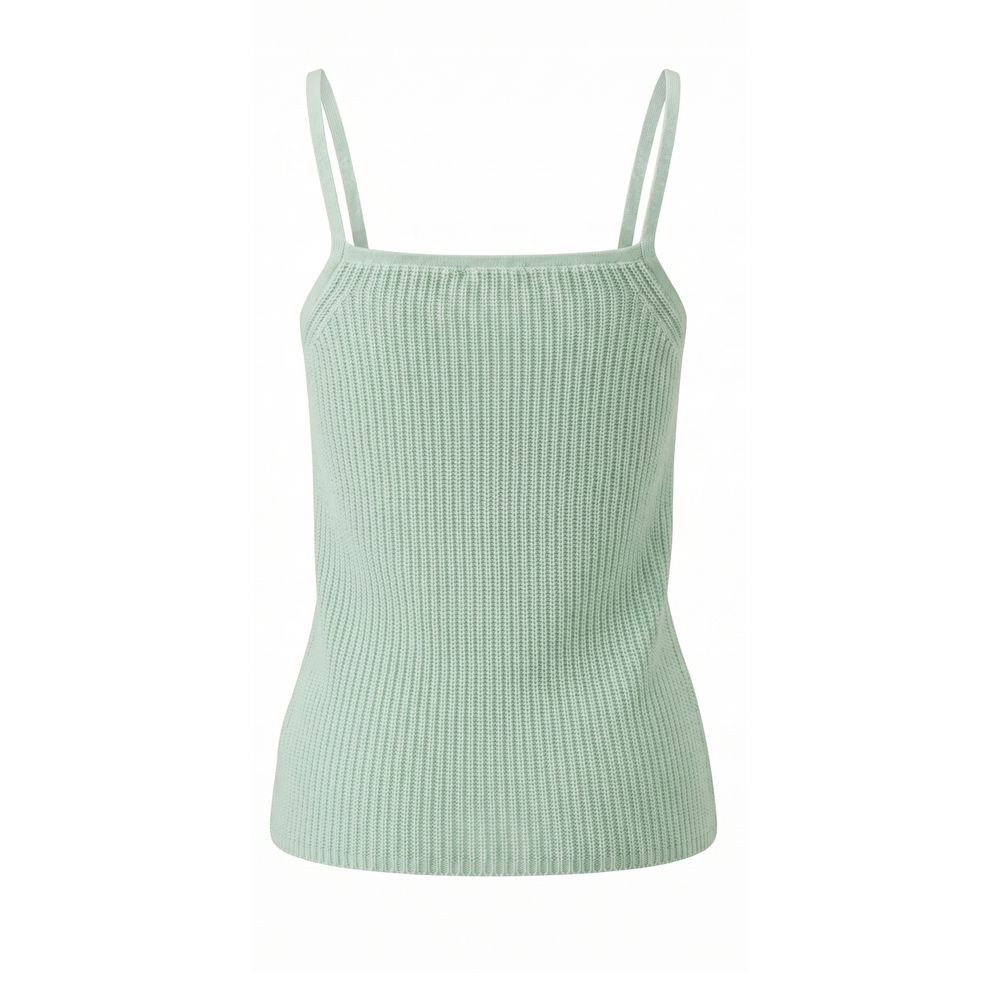 Green Wool Women Tank