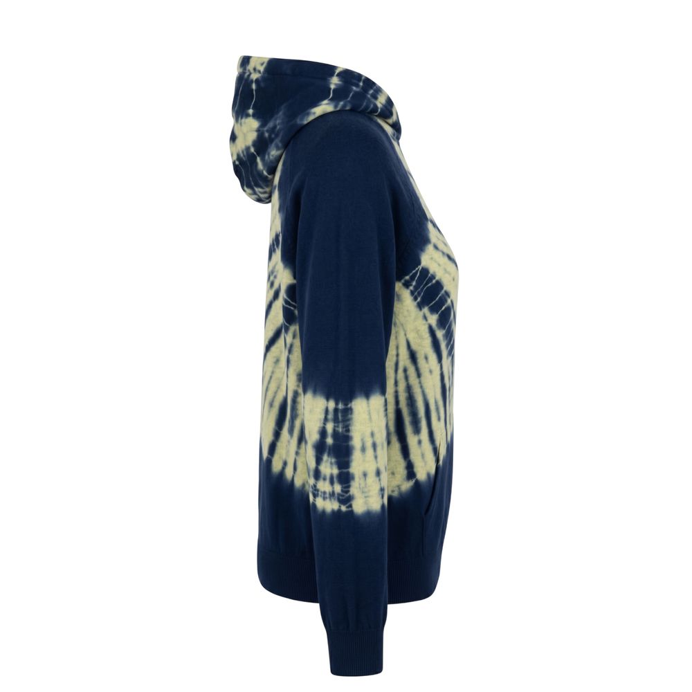 Blue Cotton Women's Sweatshirt
