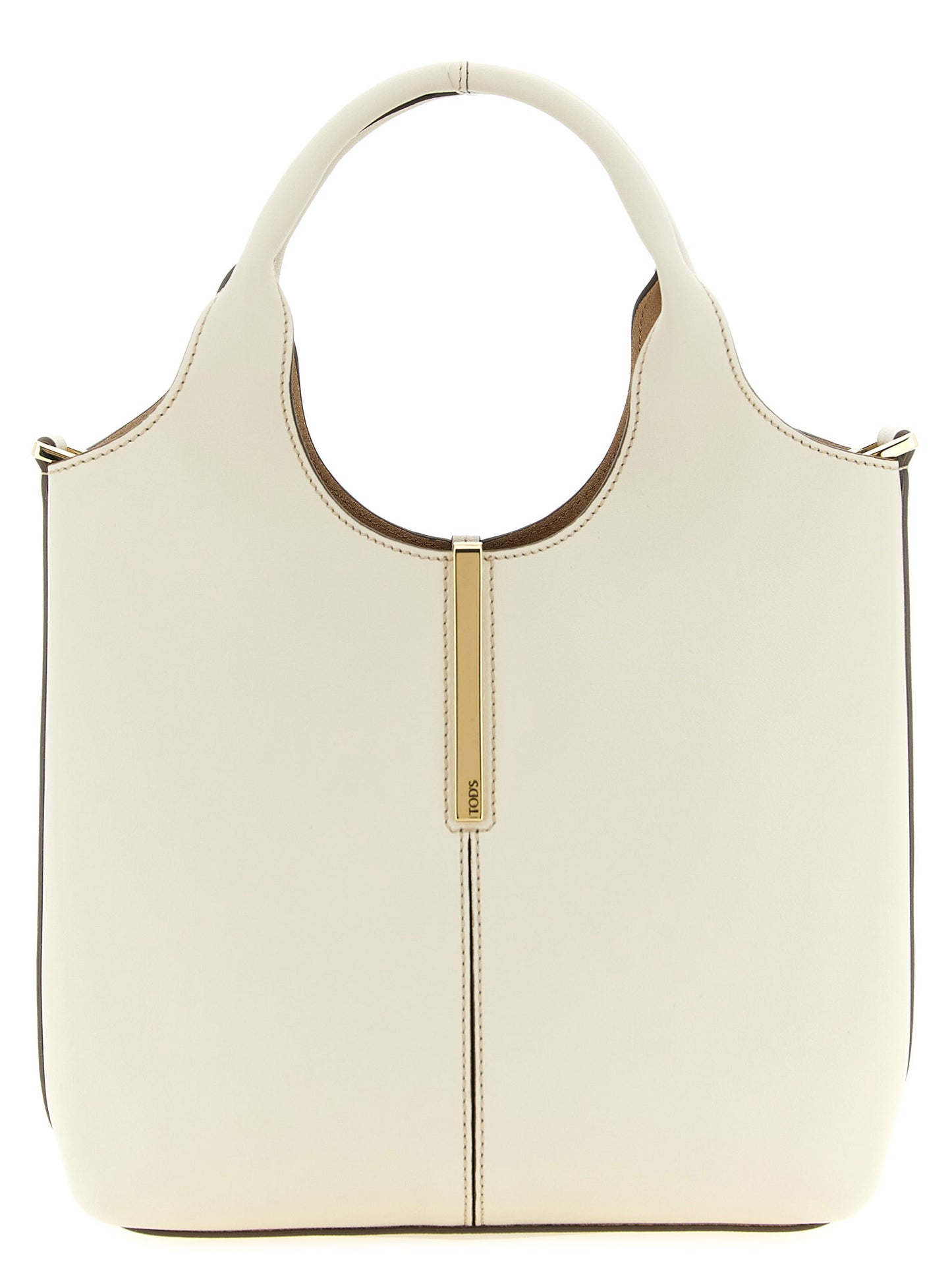 White Calfskin Tote Bag