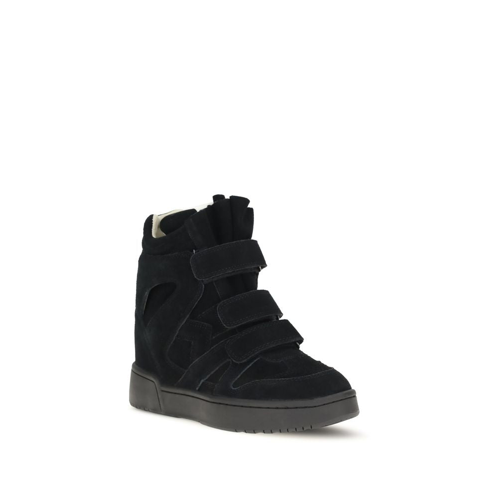 Black Calf Leather Bos Taurus Sneakers