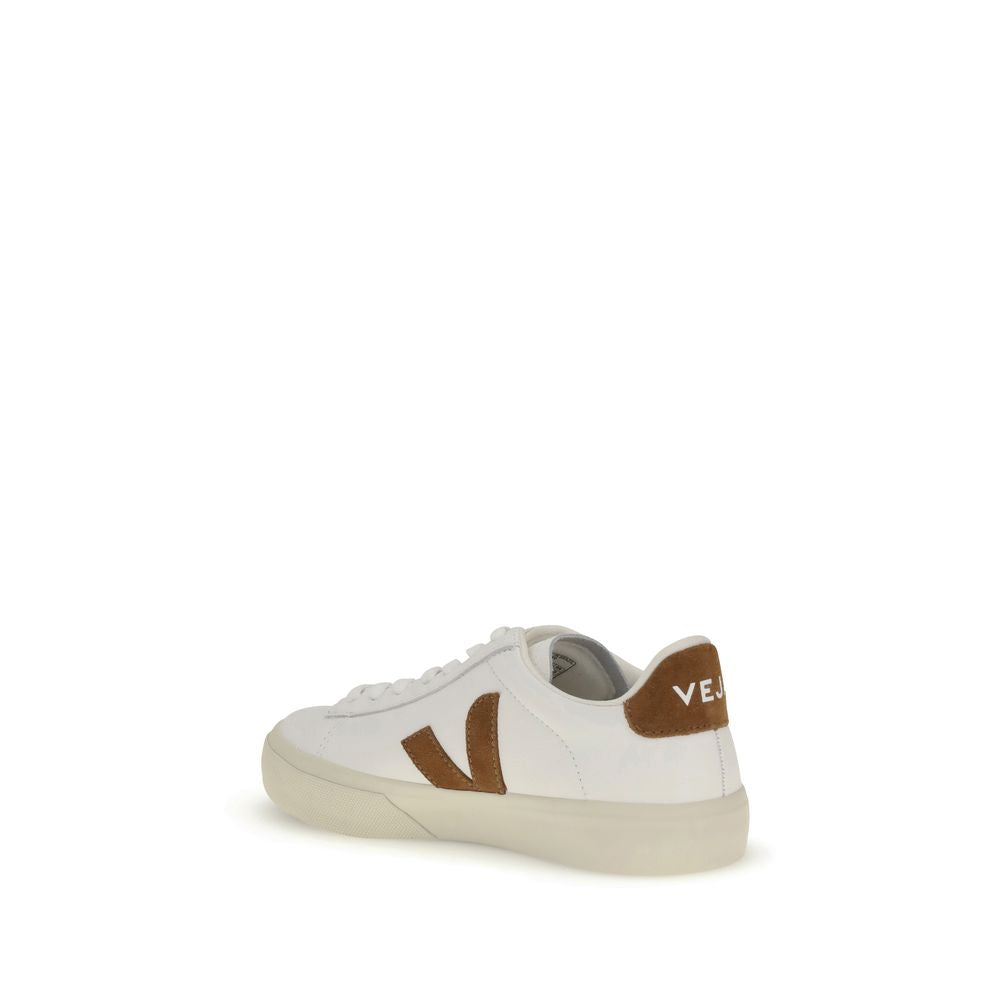 White Calf Leather Bos Taurus Low Top Sneakers