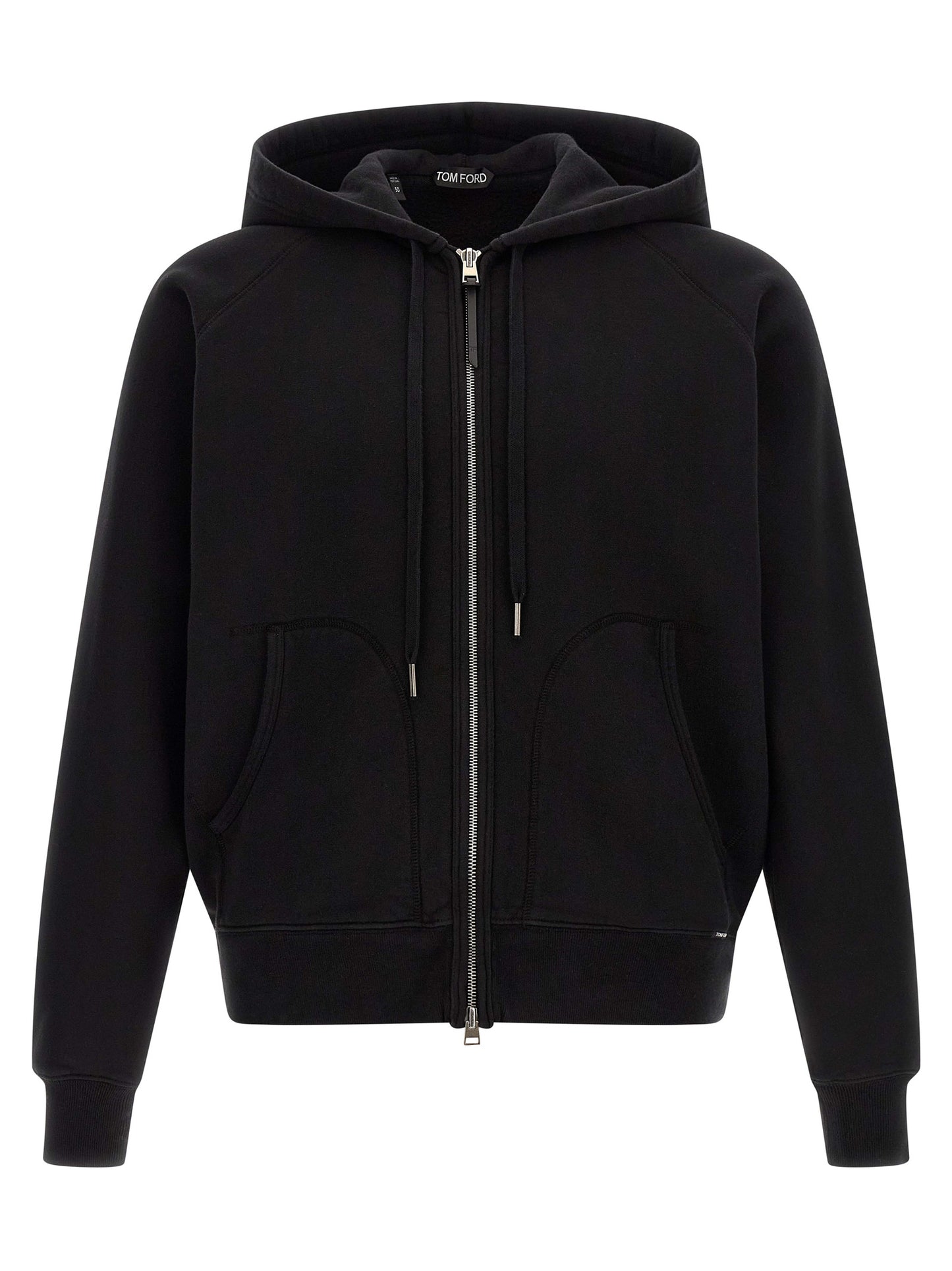 Black Cotton Sweatshirt