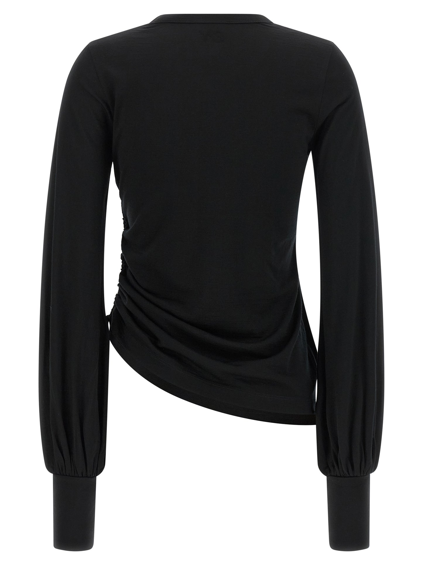 Black Merino Wool Sportswear