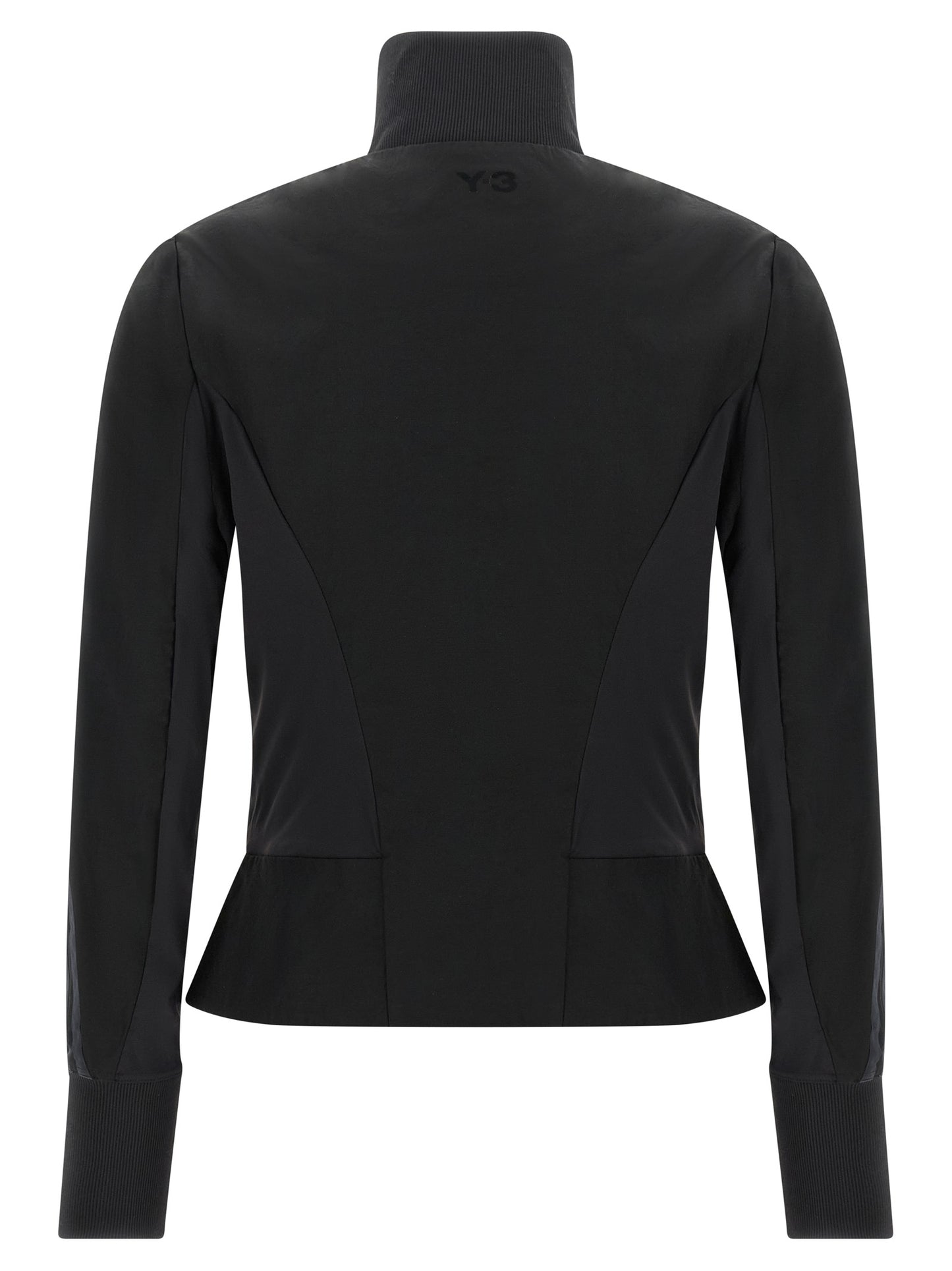 Black Polyamide Sweatshirt