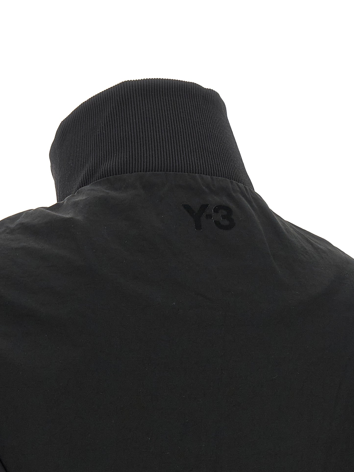 Black Polyamide Sweatshirt