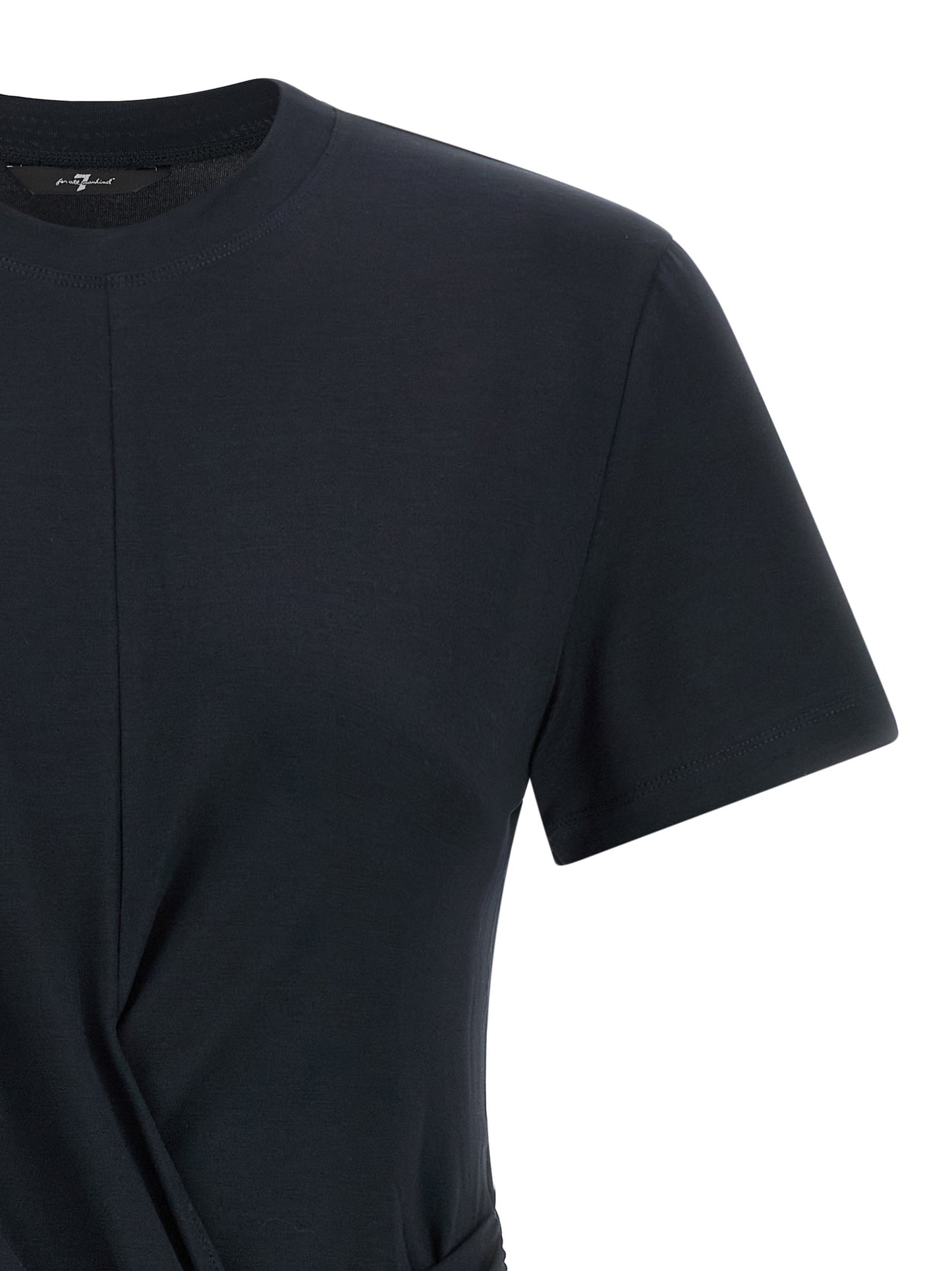 Blue Lyocell T-Shirt