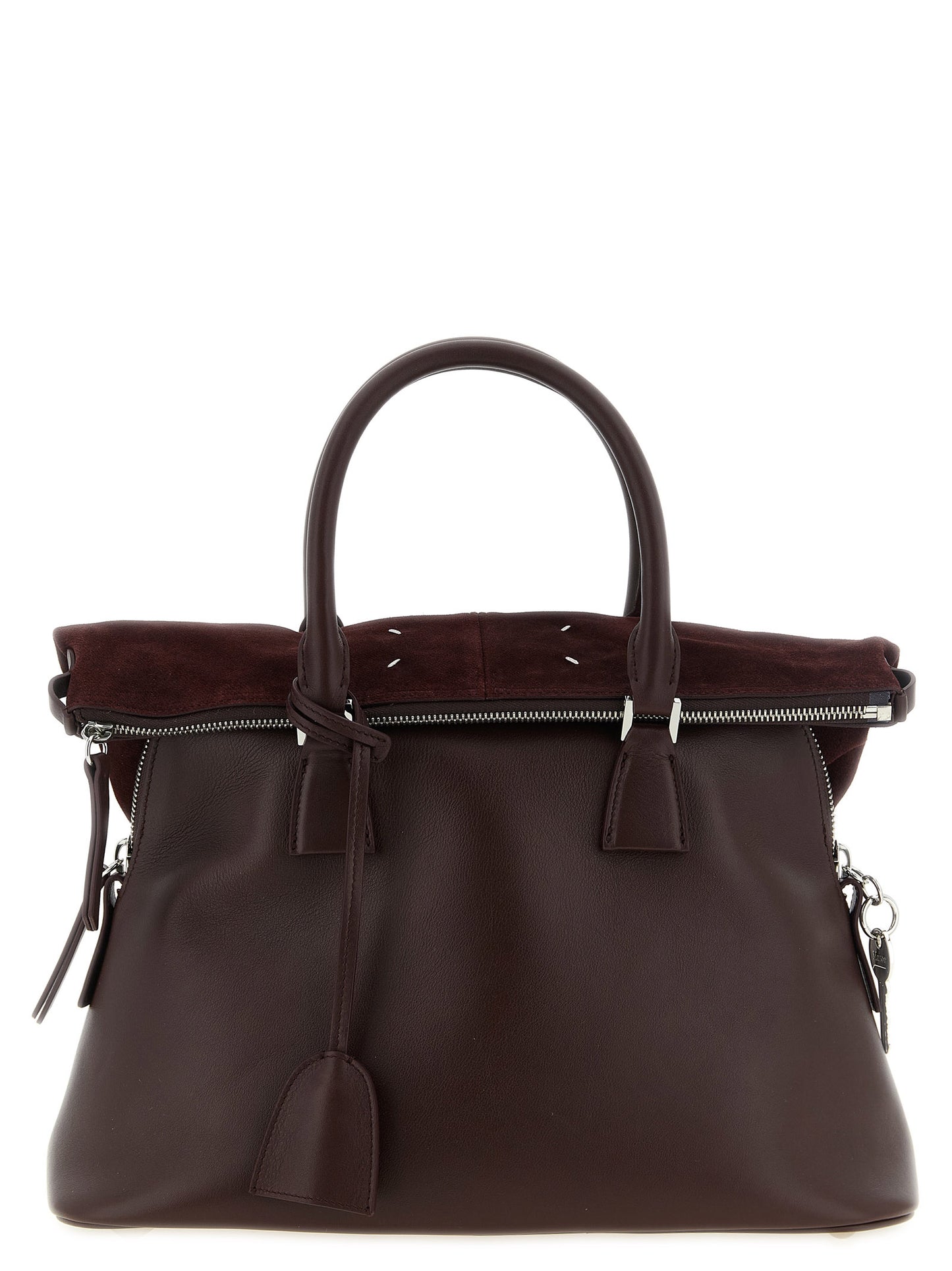 Bordeaux Calfskin Shoulder Bag