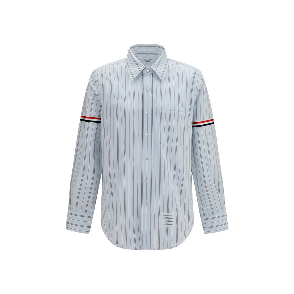 Blue Cotton Dress Shirt