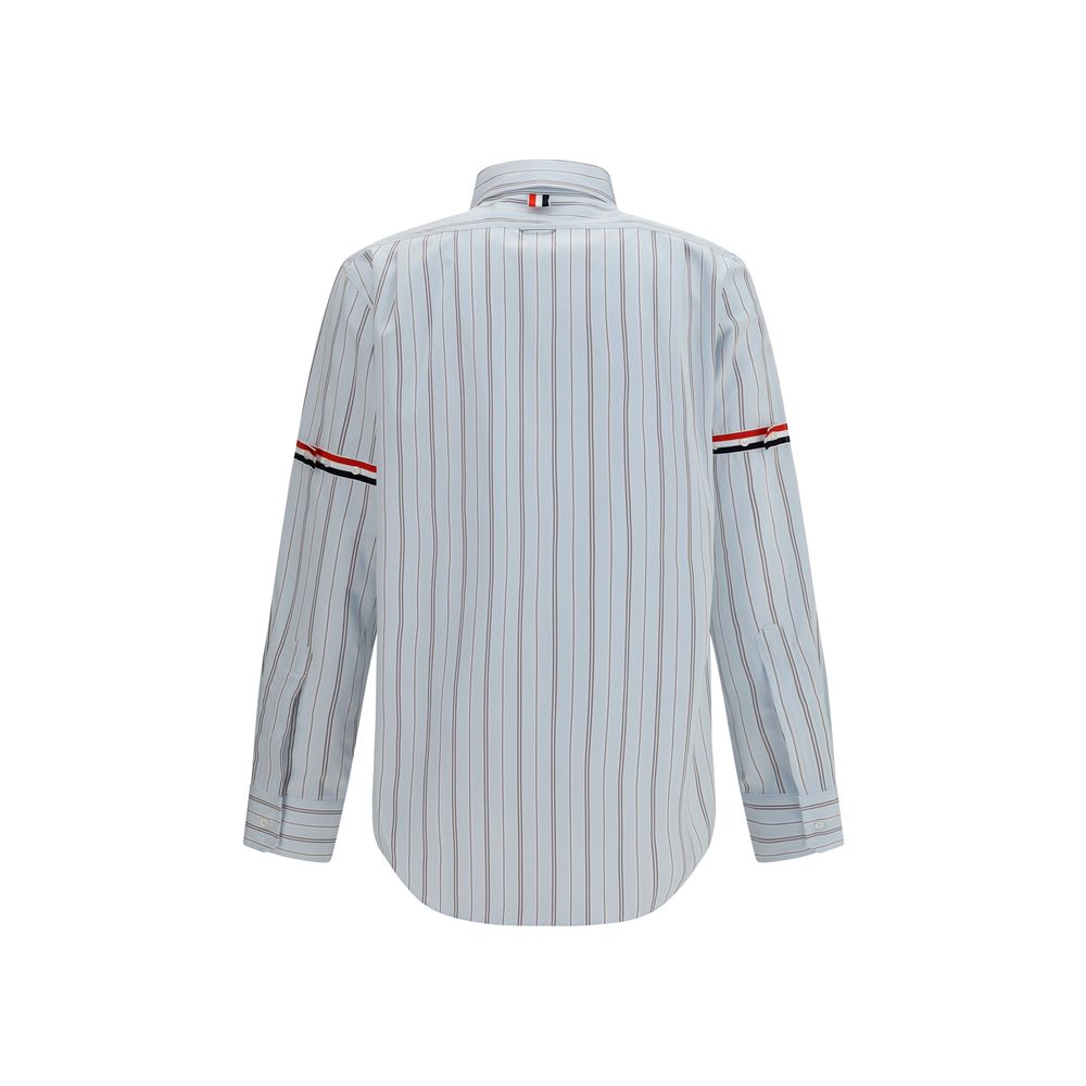 Blue Cotton Dress Shirt
