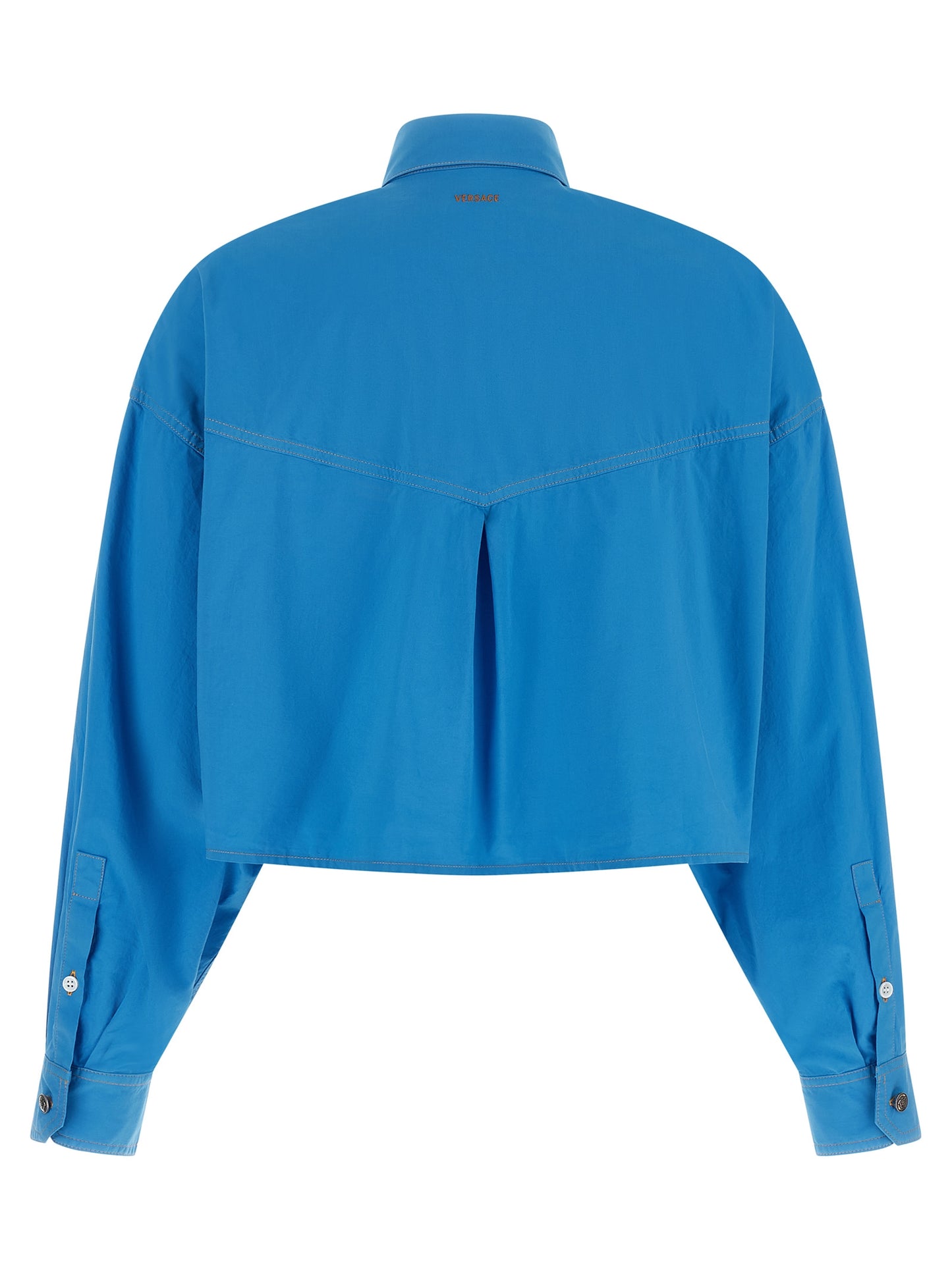 Blue Cotton Blouse
