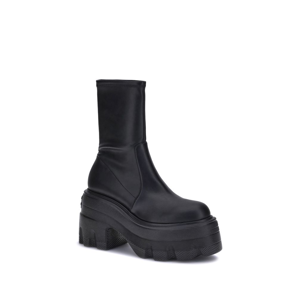Black Polyamide Boots