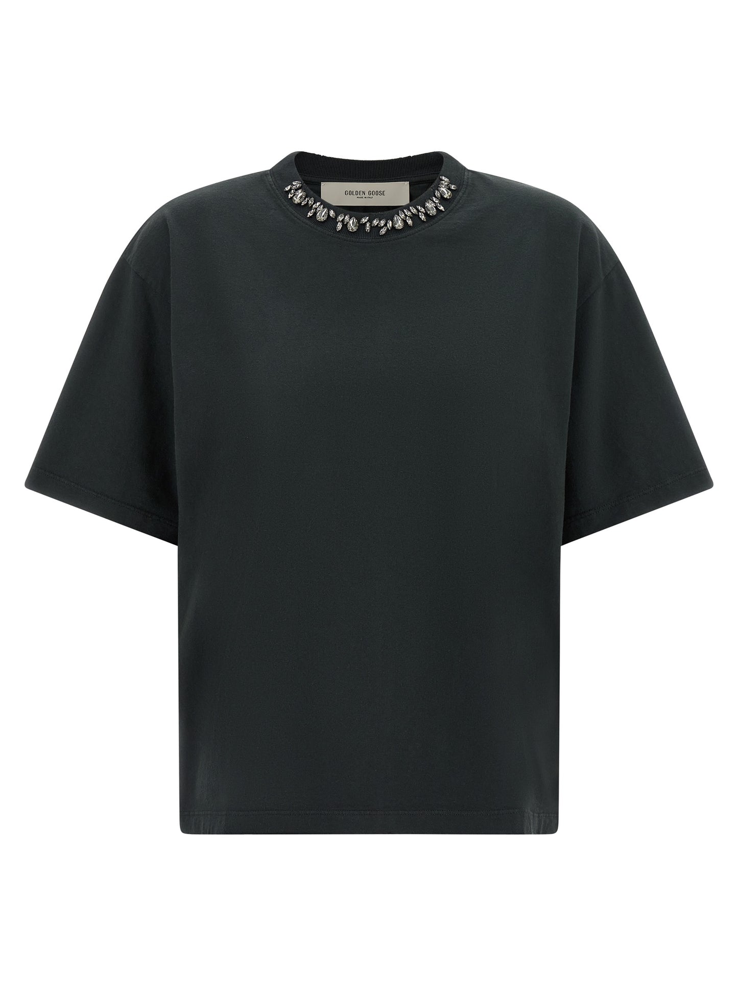 Black Cotton T-Shirt