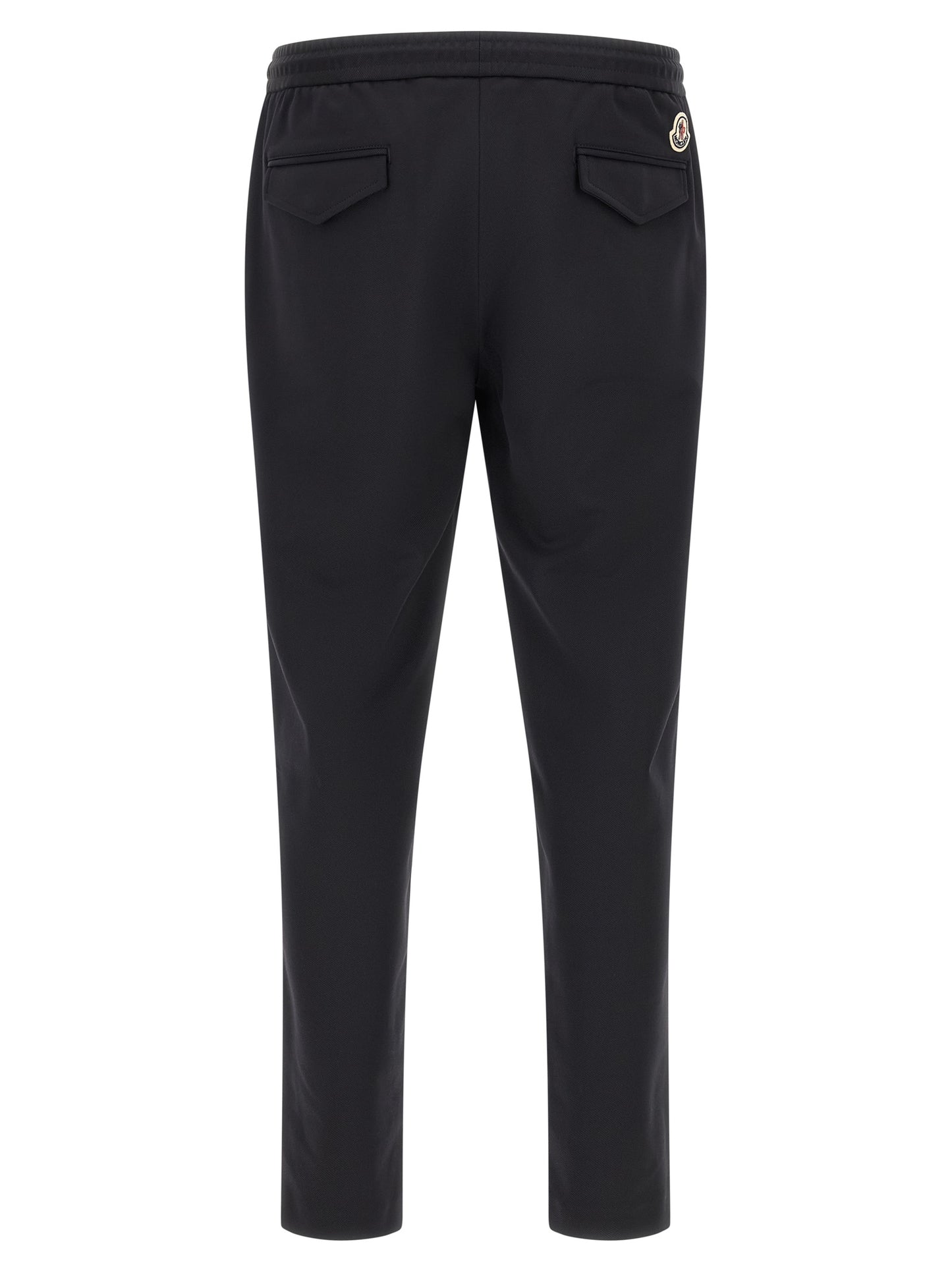 Black Polyamide Joggers (Workout Pants)