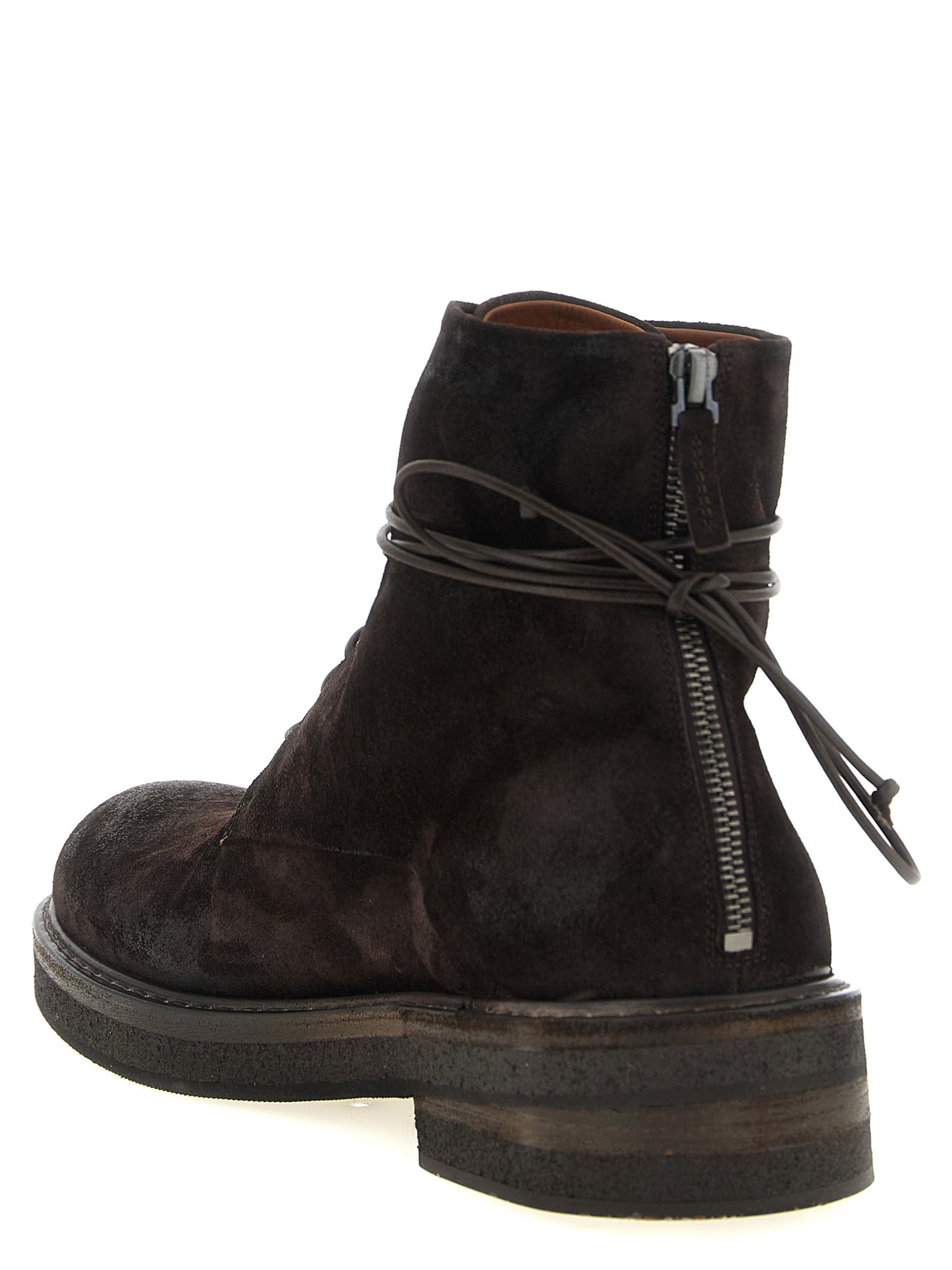 Brown Calfskin Chelsea Boots