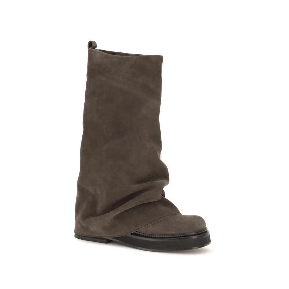 Brown Calf Leather Bos Taurus Boots