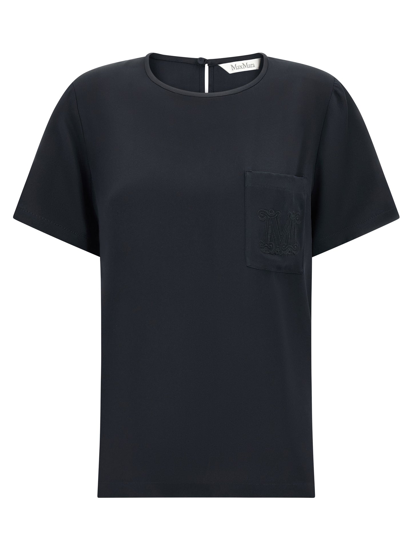 Black Silk Blouse