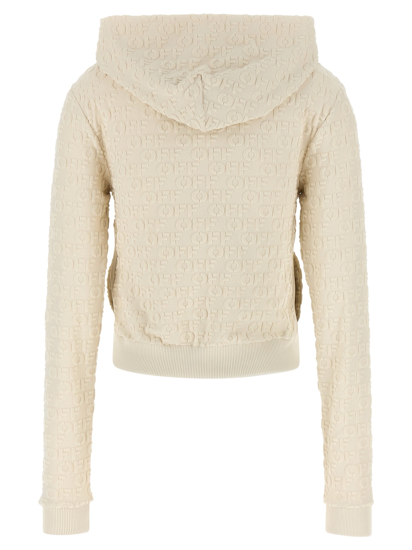 Beige Cotton Sweatshirt