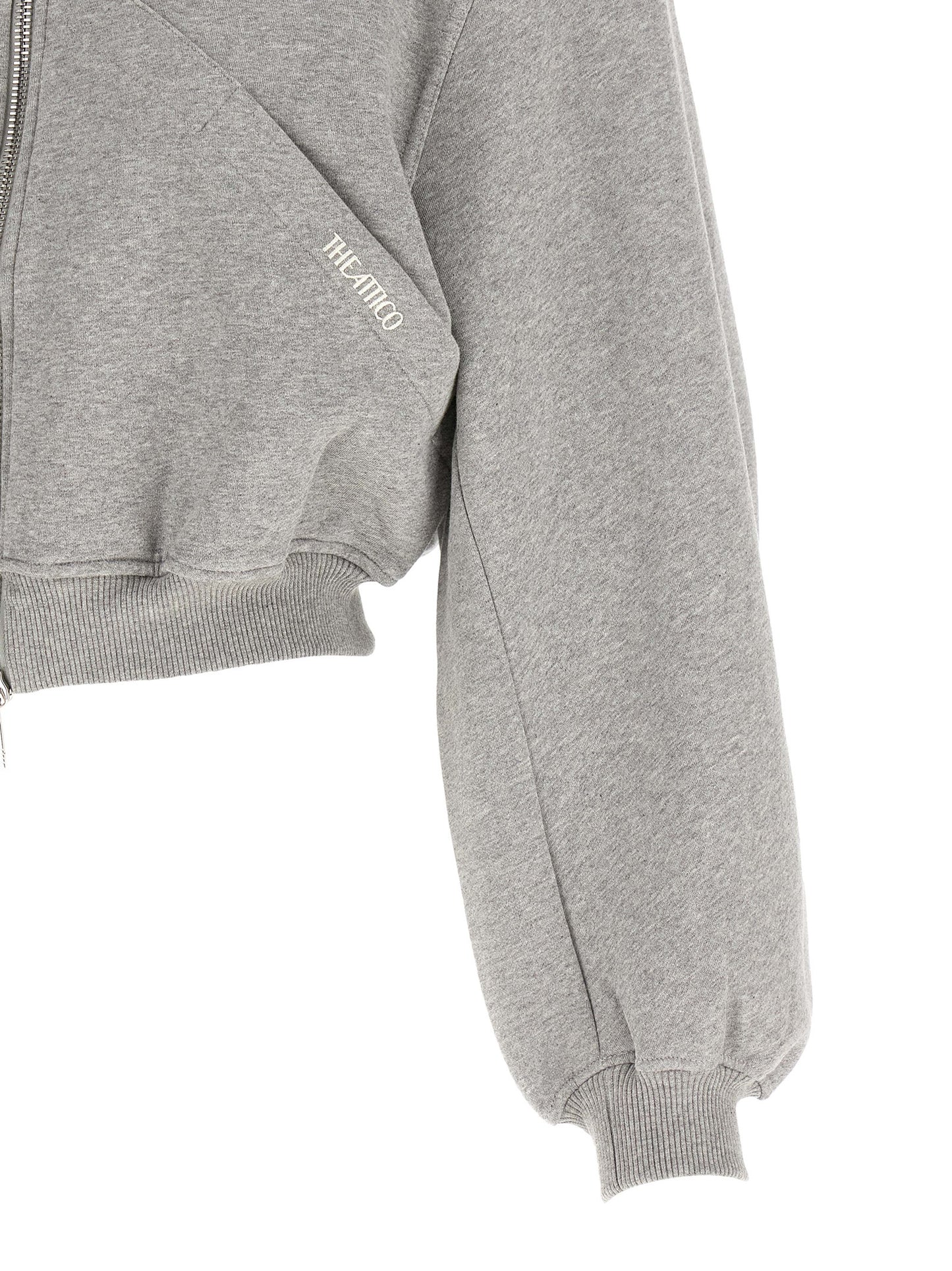 Gray Cotton Sweatshirt