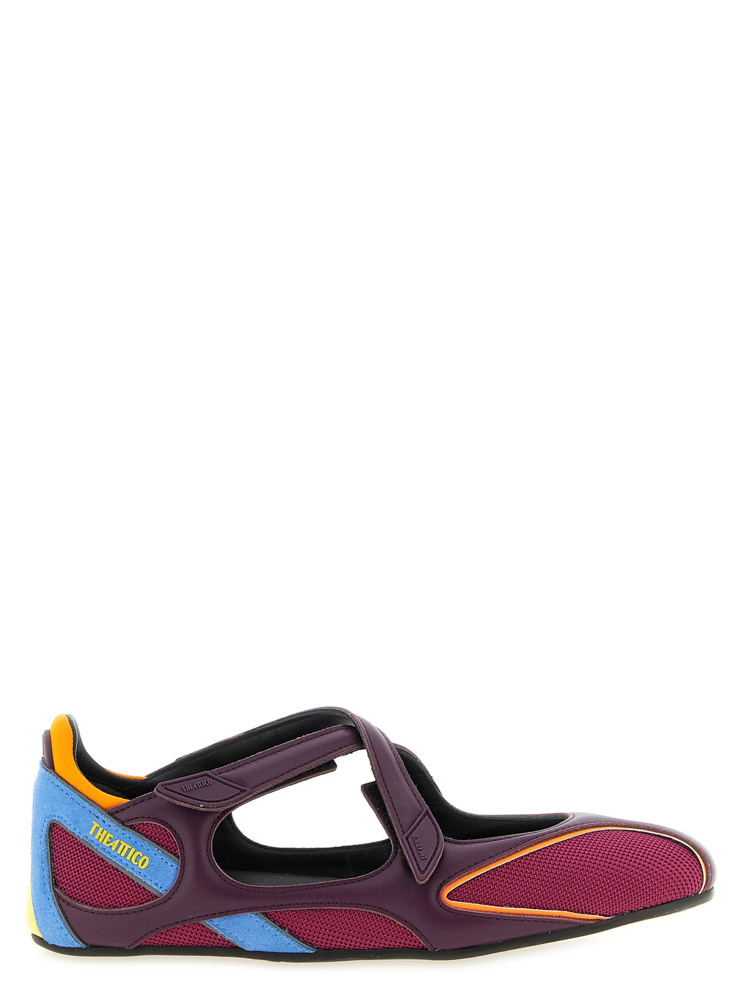 Multicolor Polyethylene Ballet Flats