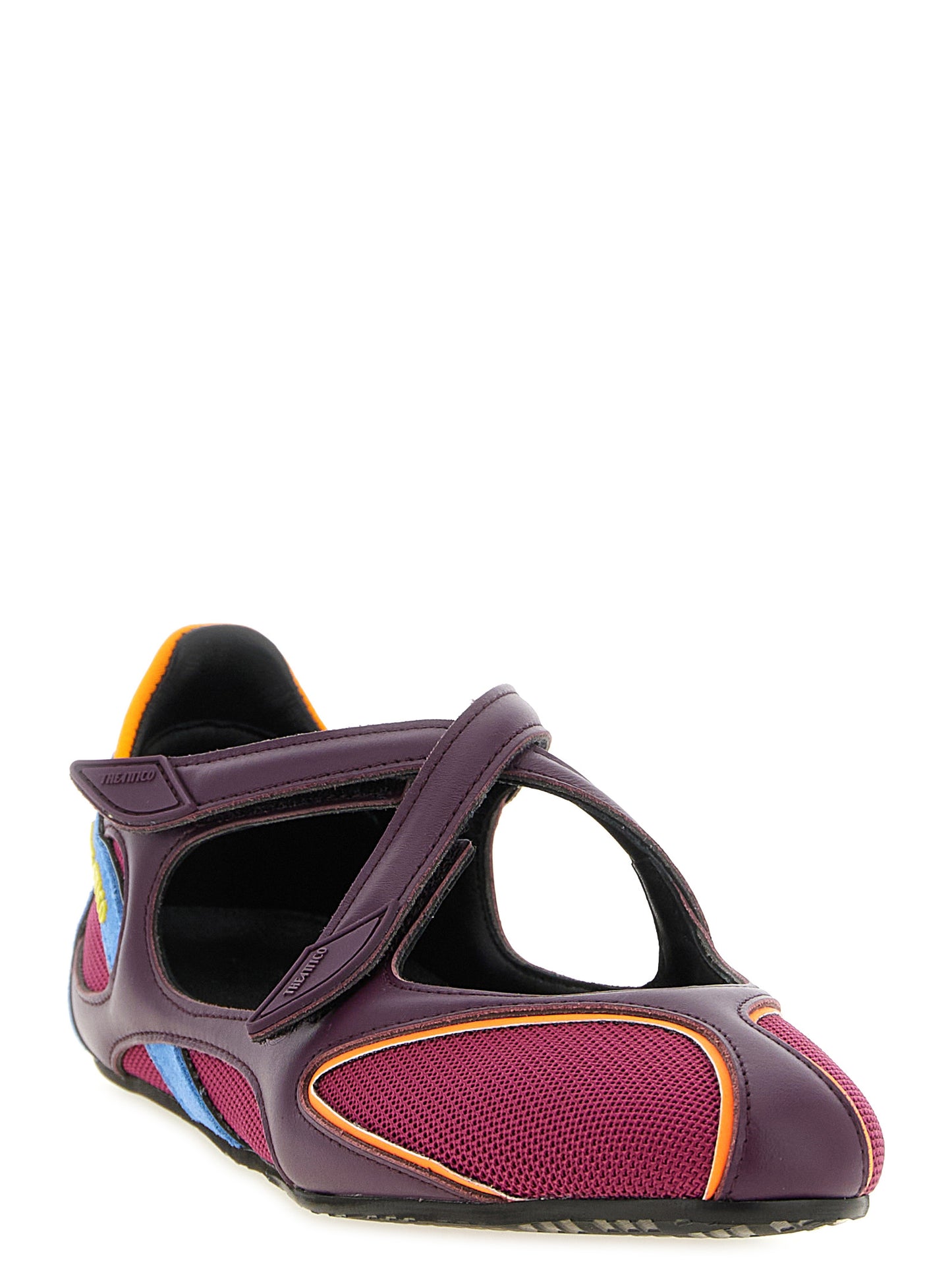 Multicolor Polyethylene Ballet Flats