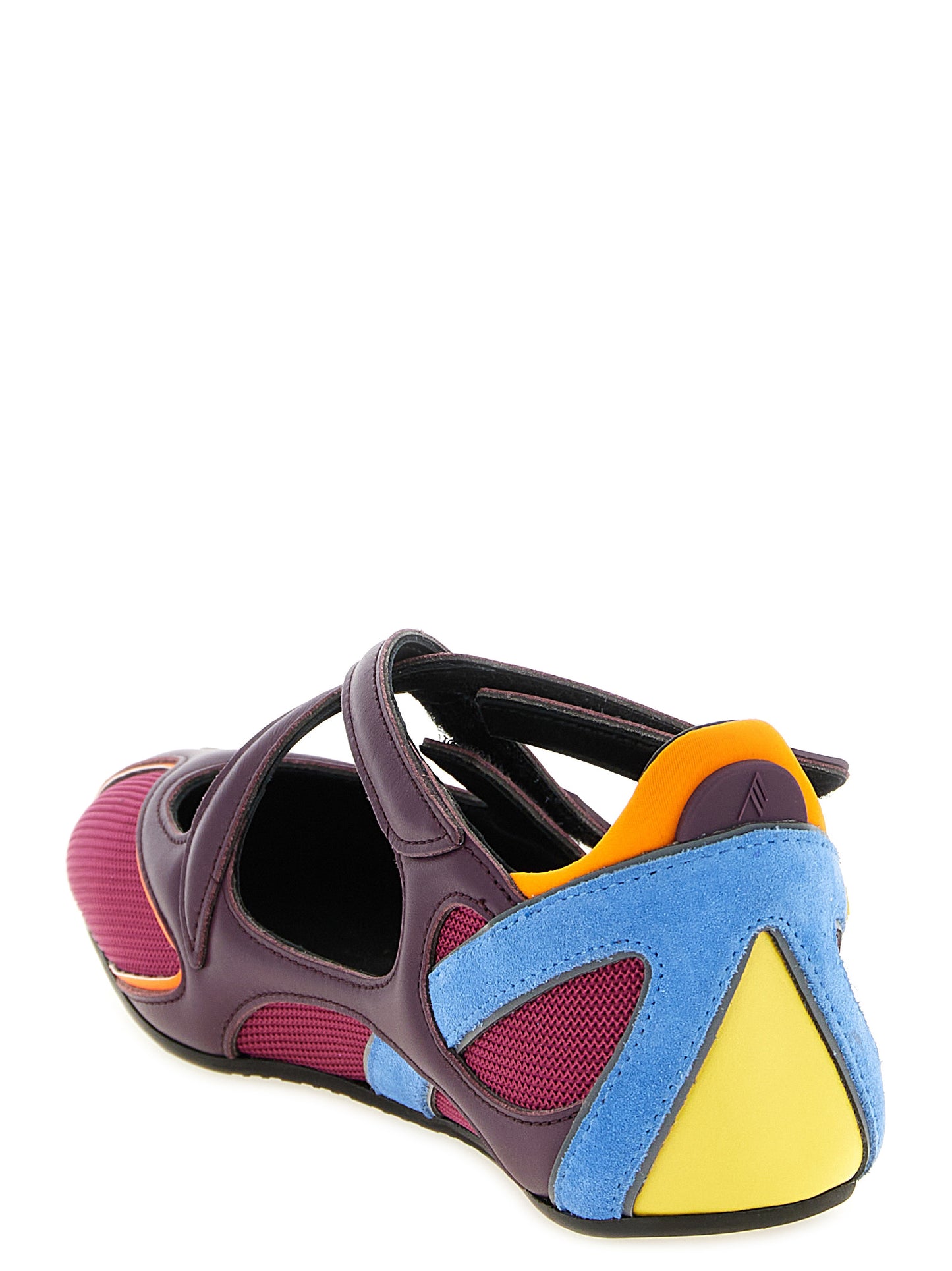 Multicolor Polyethylene Ballet Flats