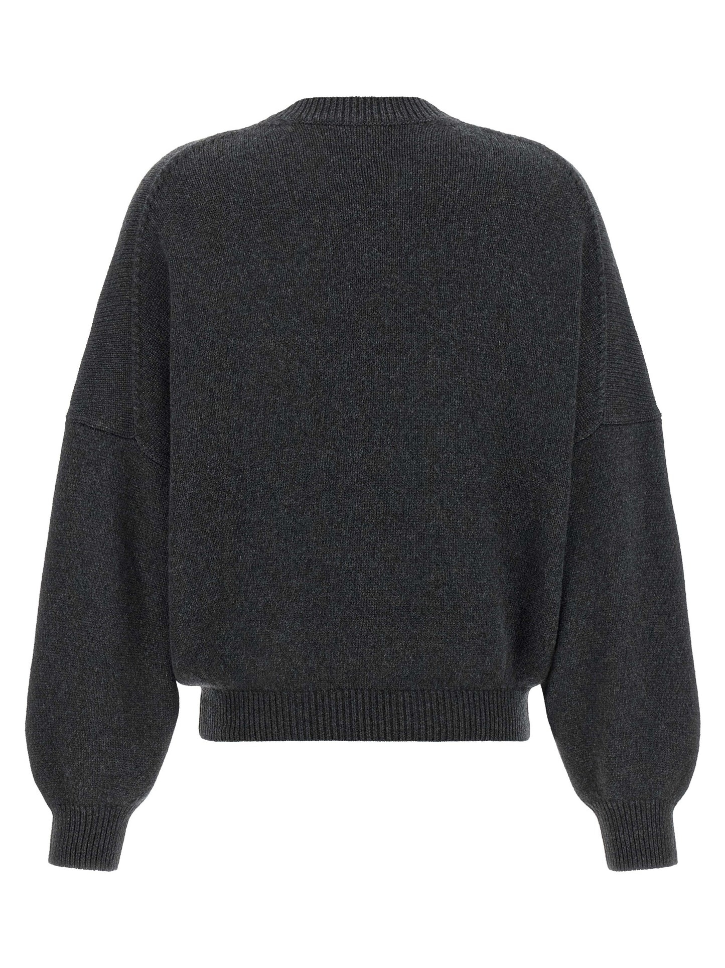 Gray Cashmere Cardigan