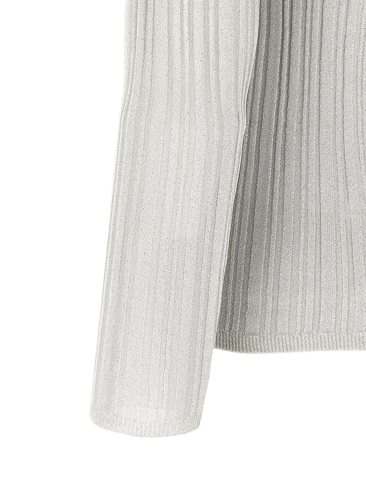 Gray Viscose Cardigan