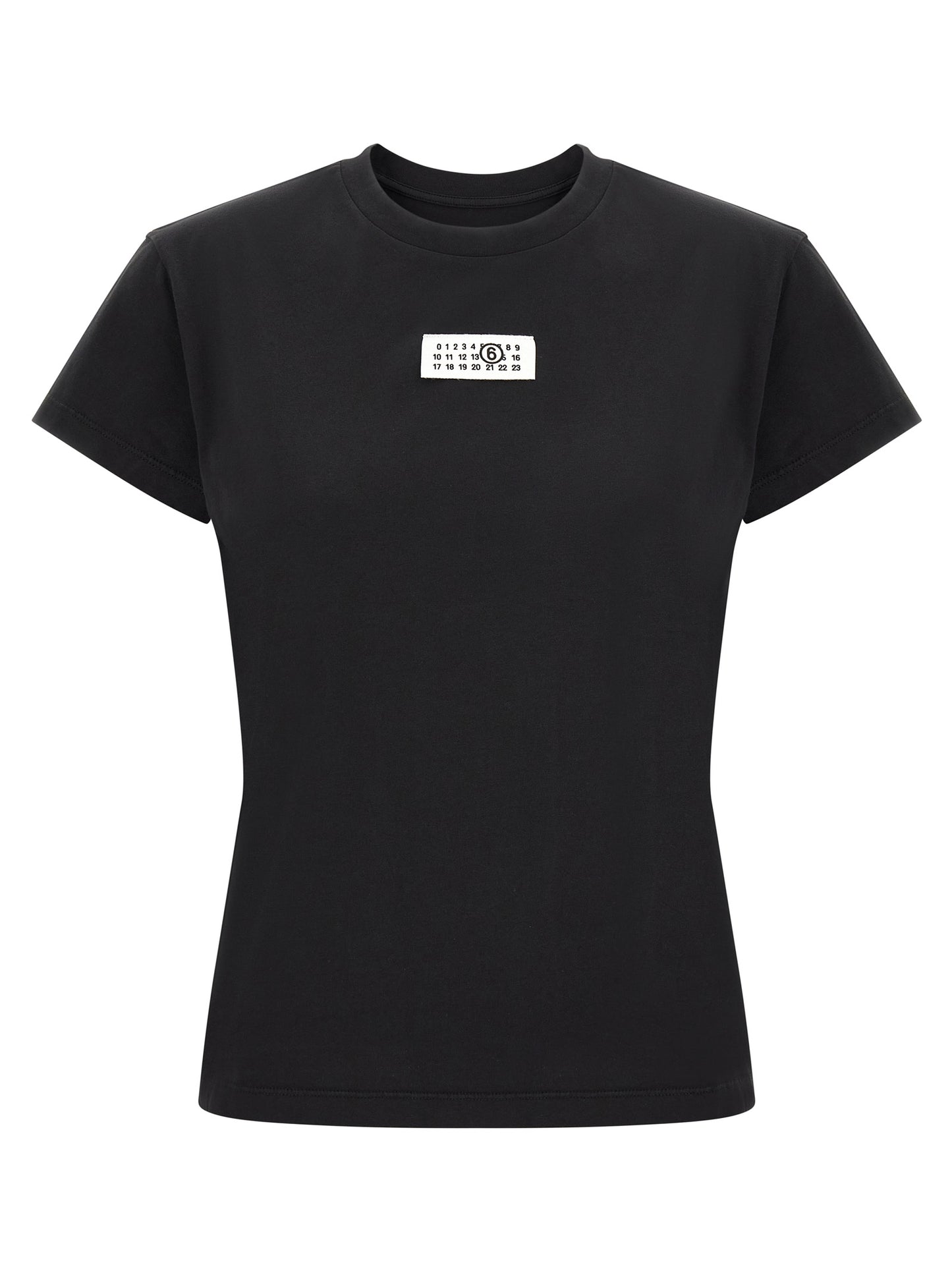 Black Cotton T-Shirt