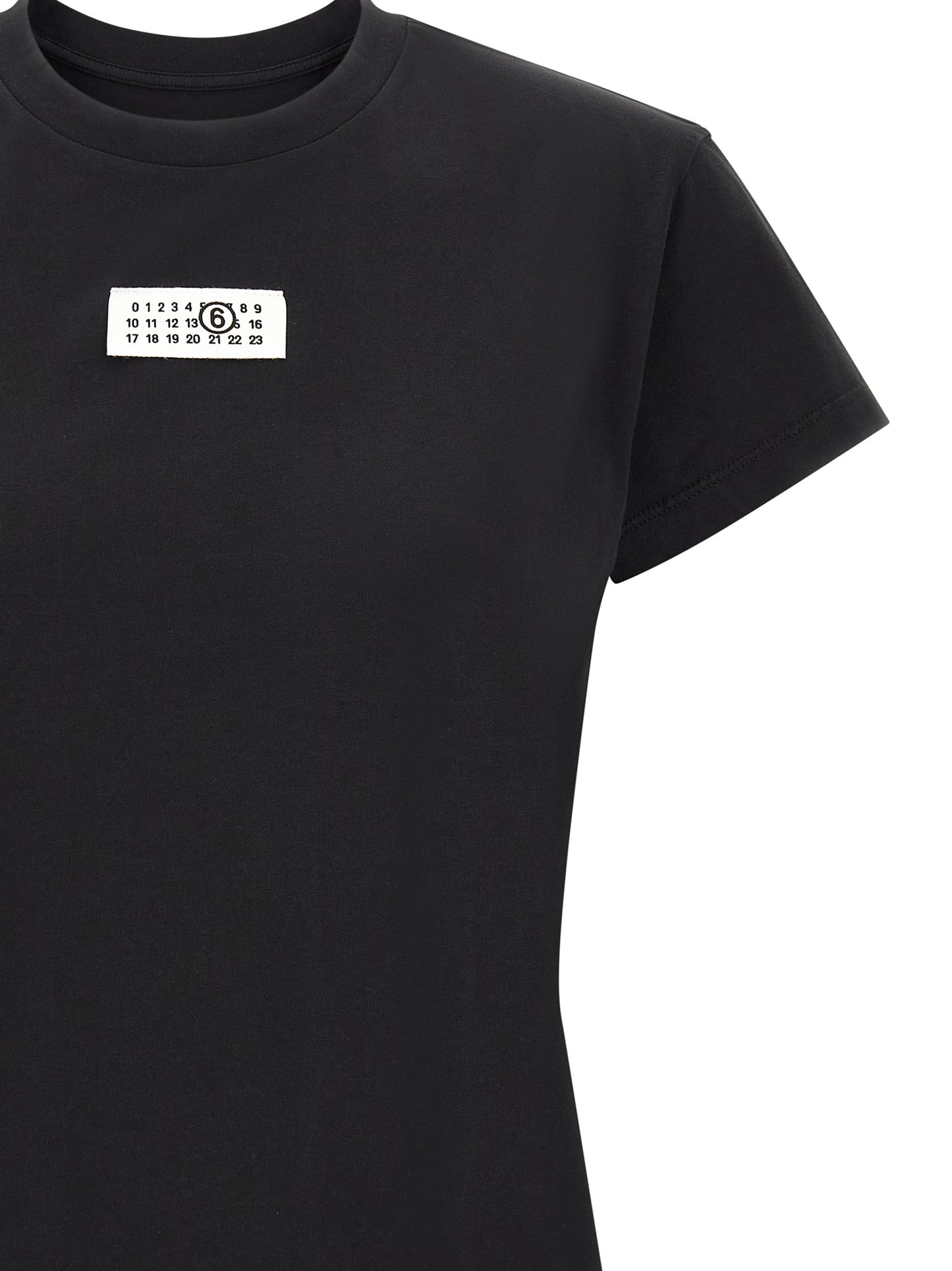 Black Cotton T-Shirt