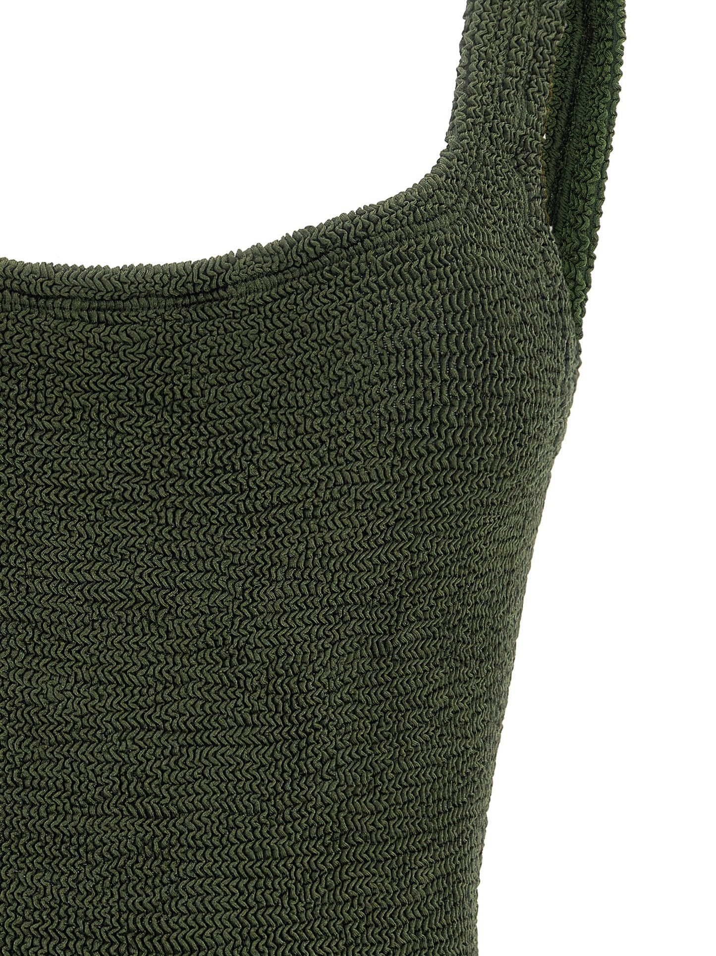 Bicolor Polyamide One-Piece Swimsuit