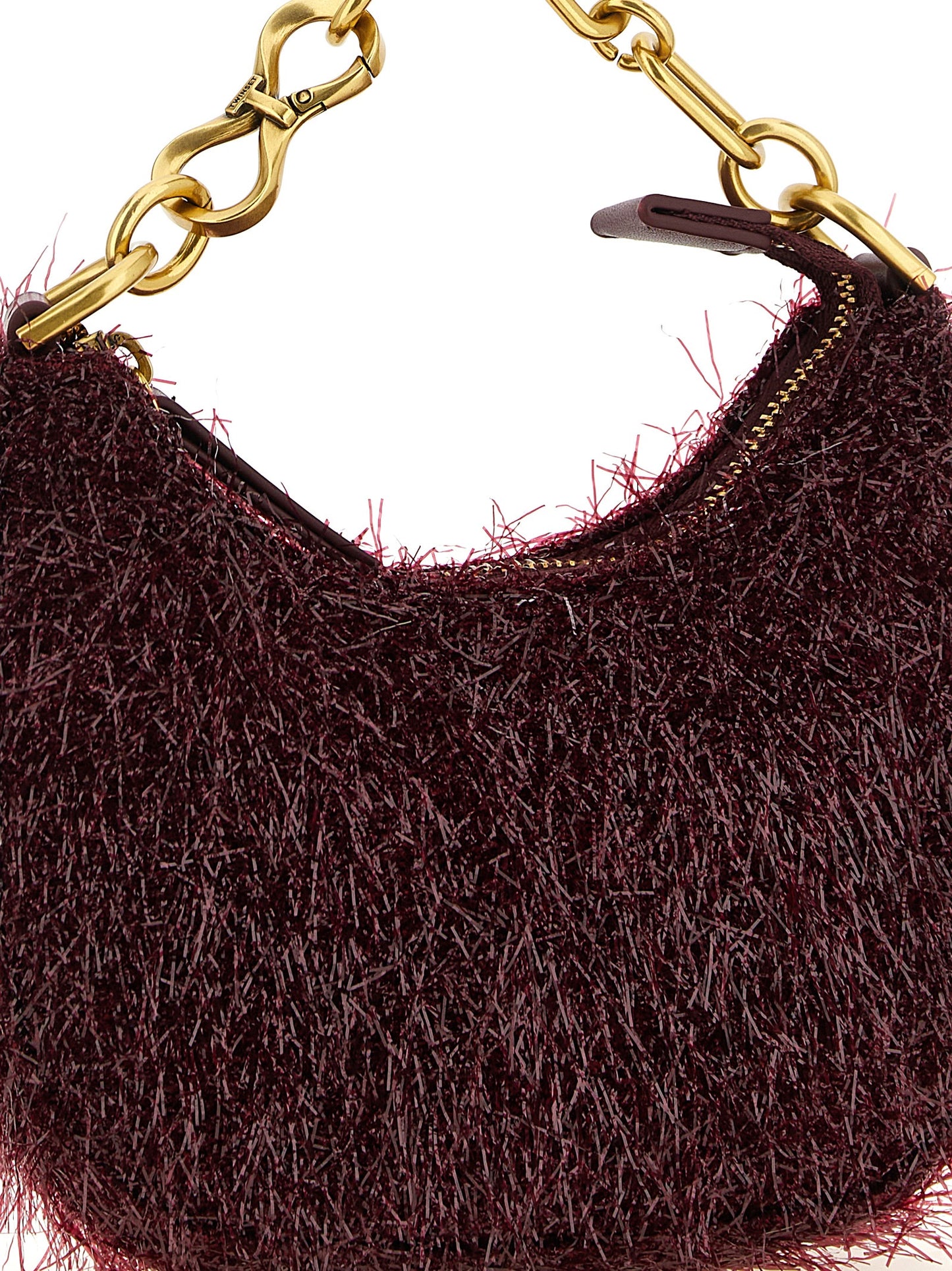 Bordeaux Polyester Handbag