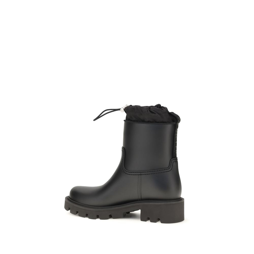 Black Pvc Rain Boots