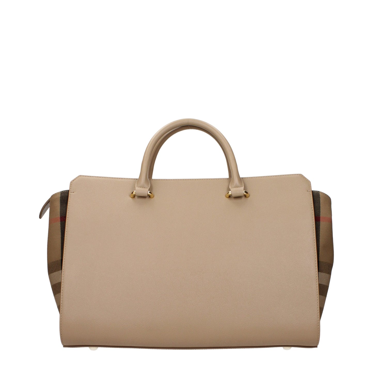 Beige Leather Handbag