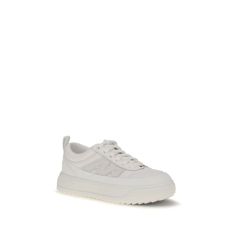White Polyamide Athletic Sneakers