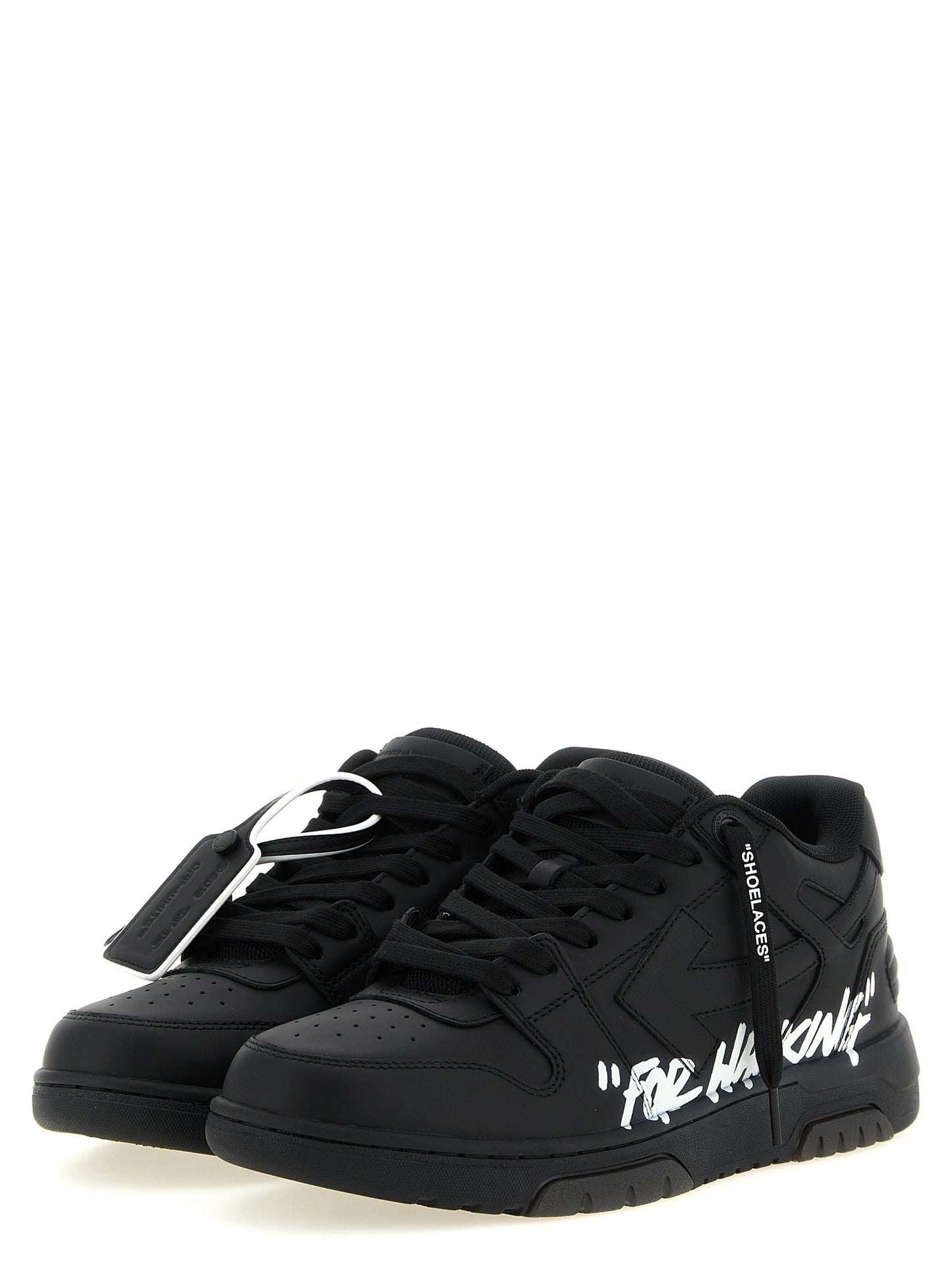 Bicolor Calfskin Low Top Sneakers