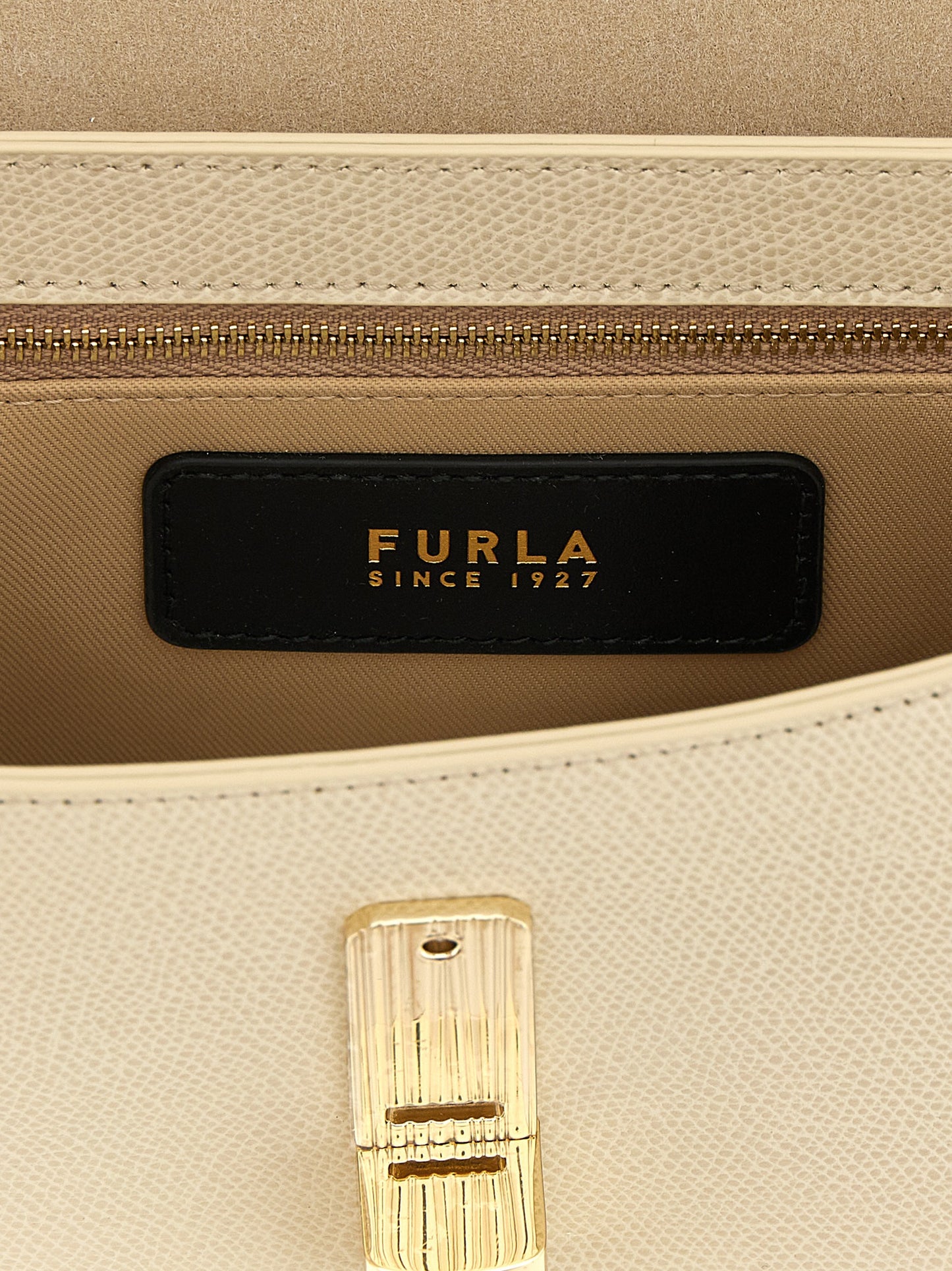 White Calfskin Crossbody Bag