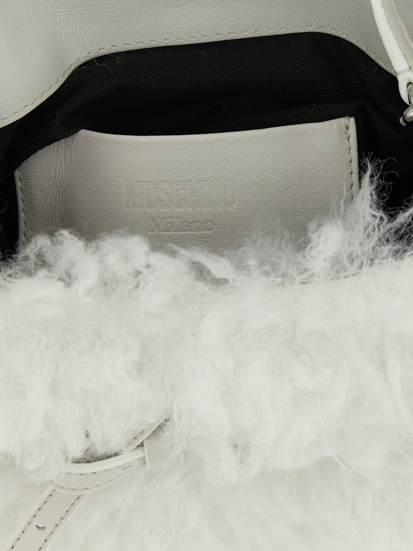 White Leather Handbag