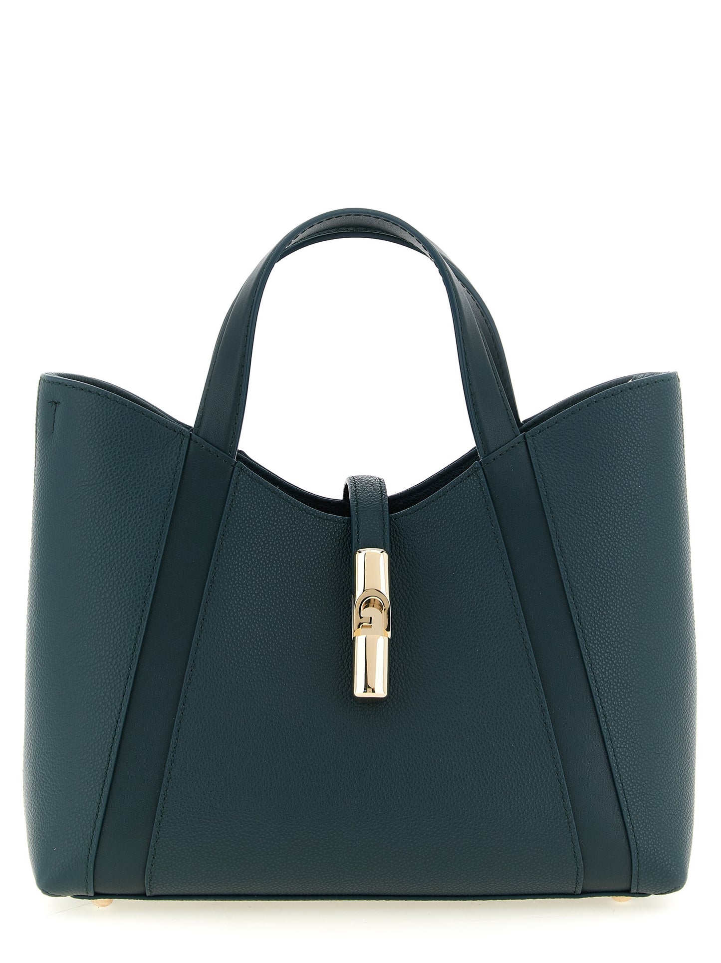 Bicolor Calfskin Tote Bag